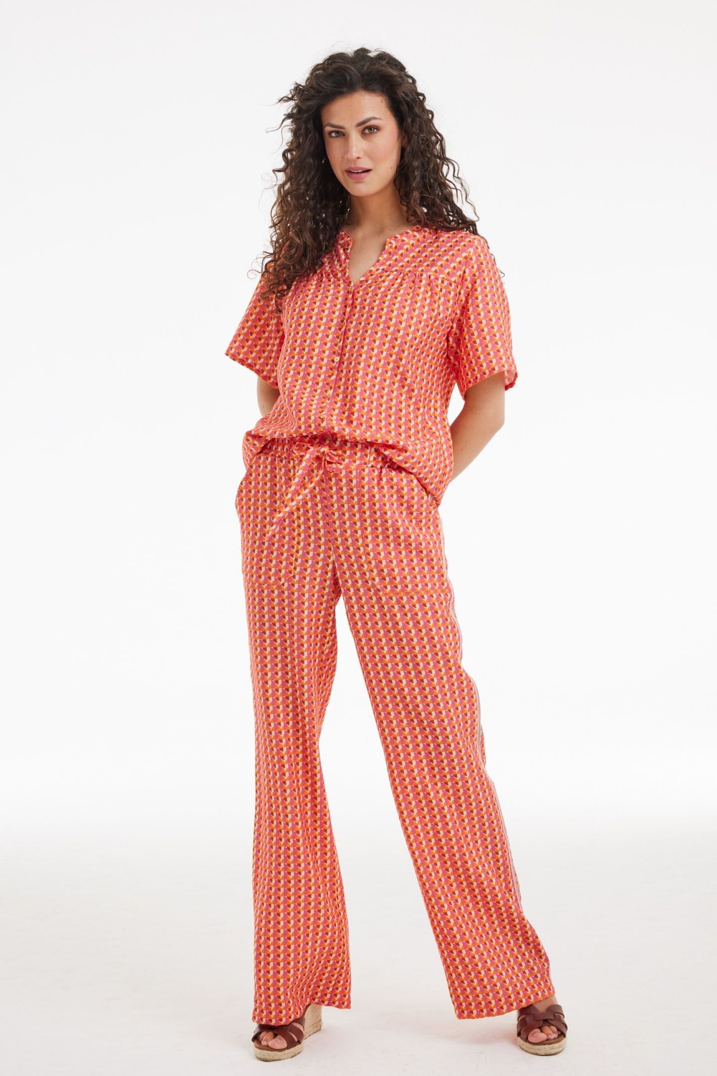 PANTS SWEET PINK TIDES PRINT 2