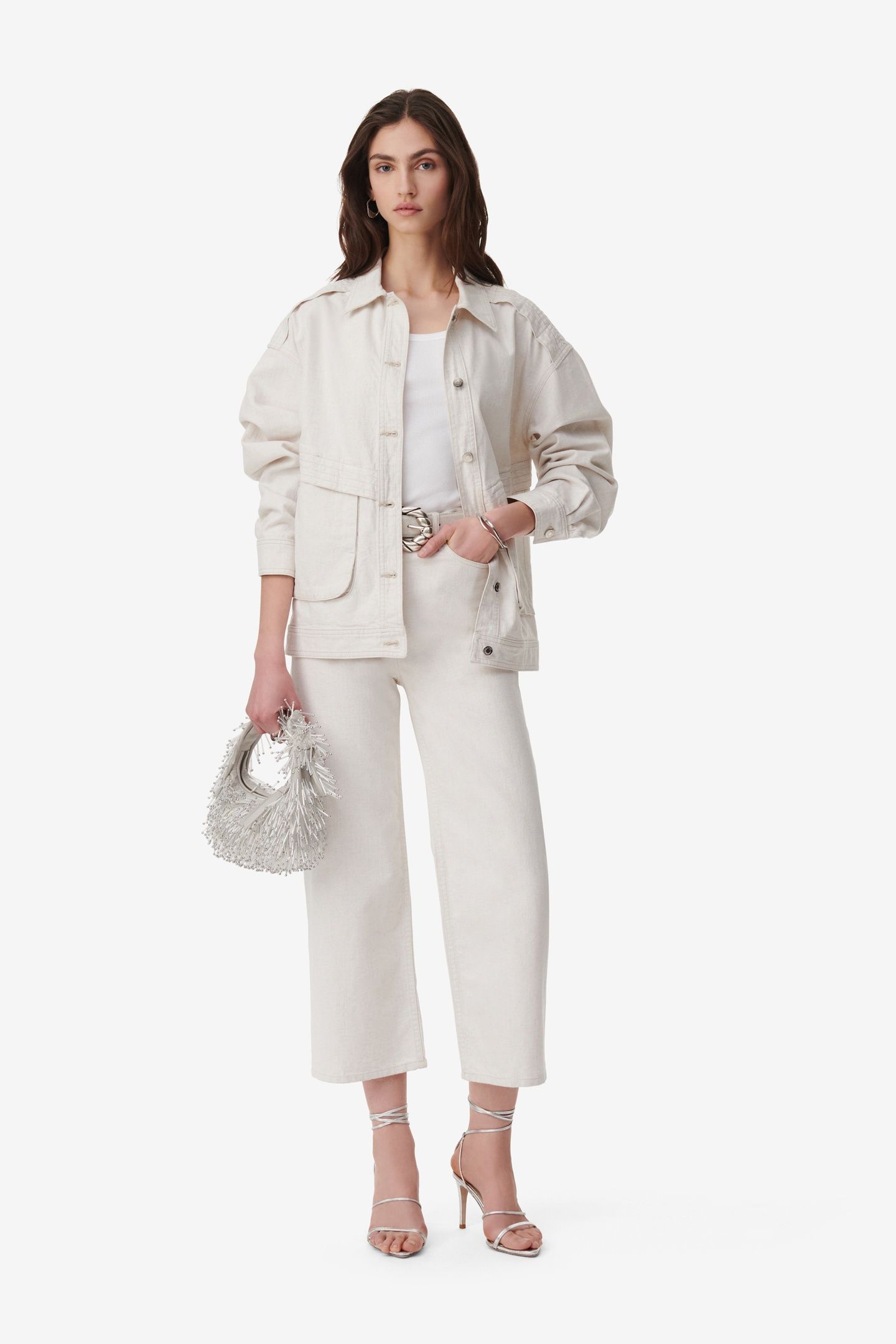 ZANO OUTERWEAR BEIGE/ NATURAL WHITE 4