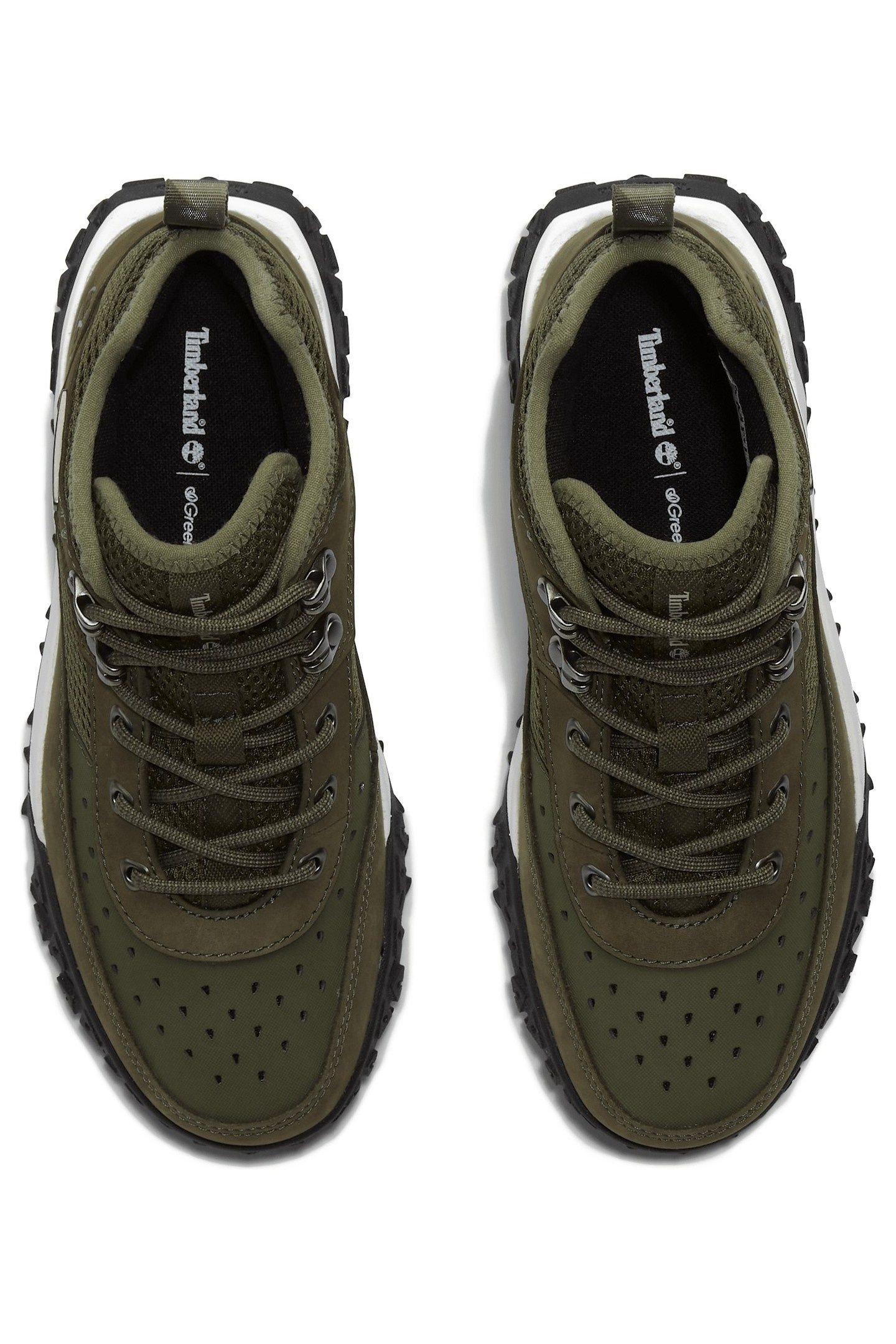 MID LACE UP SNEAKER LEAF GREEN 5