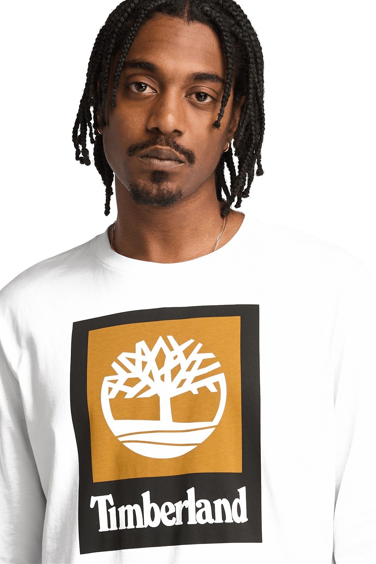COLORED LONG SLEEVE TEE WHITE 3