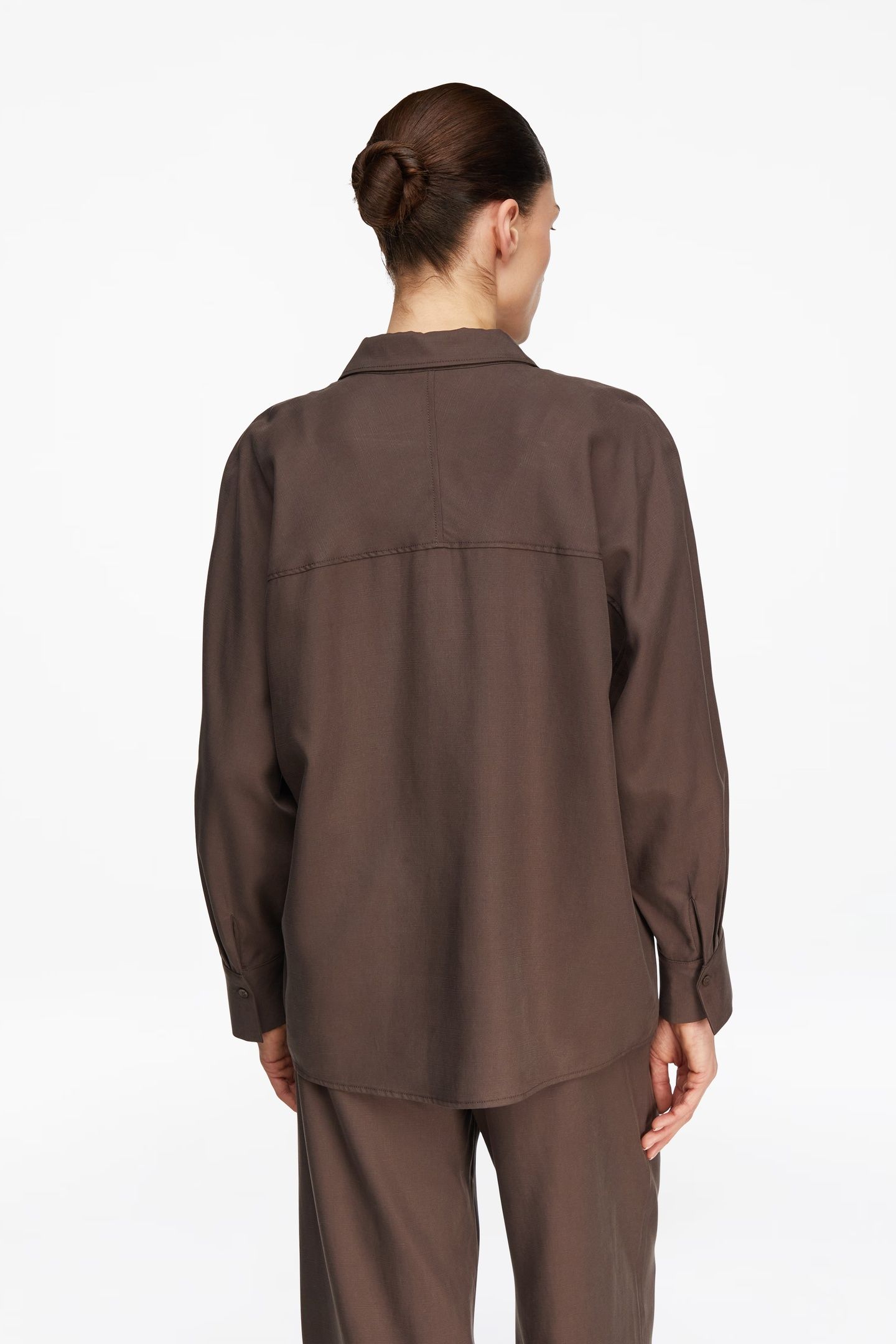 COMMA BLOUSES BROWN 2