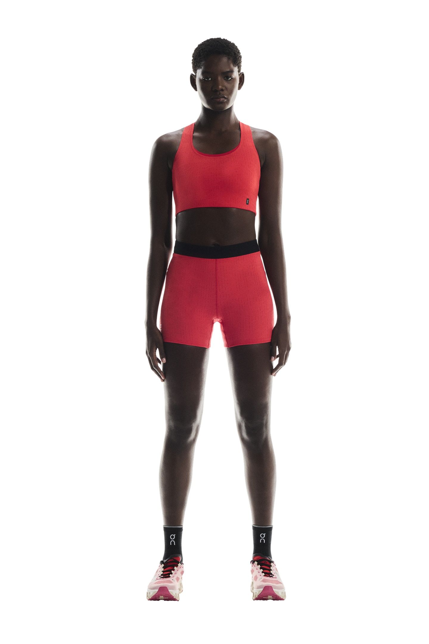 PACE TIGHTS SHORT 1 W RED RED 3