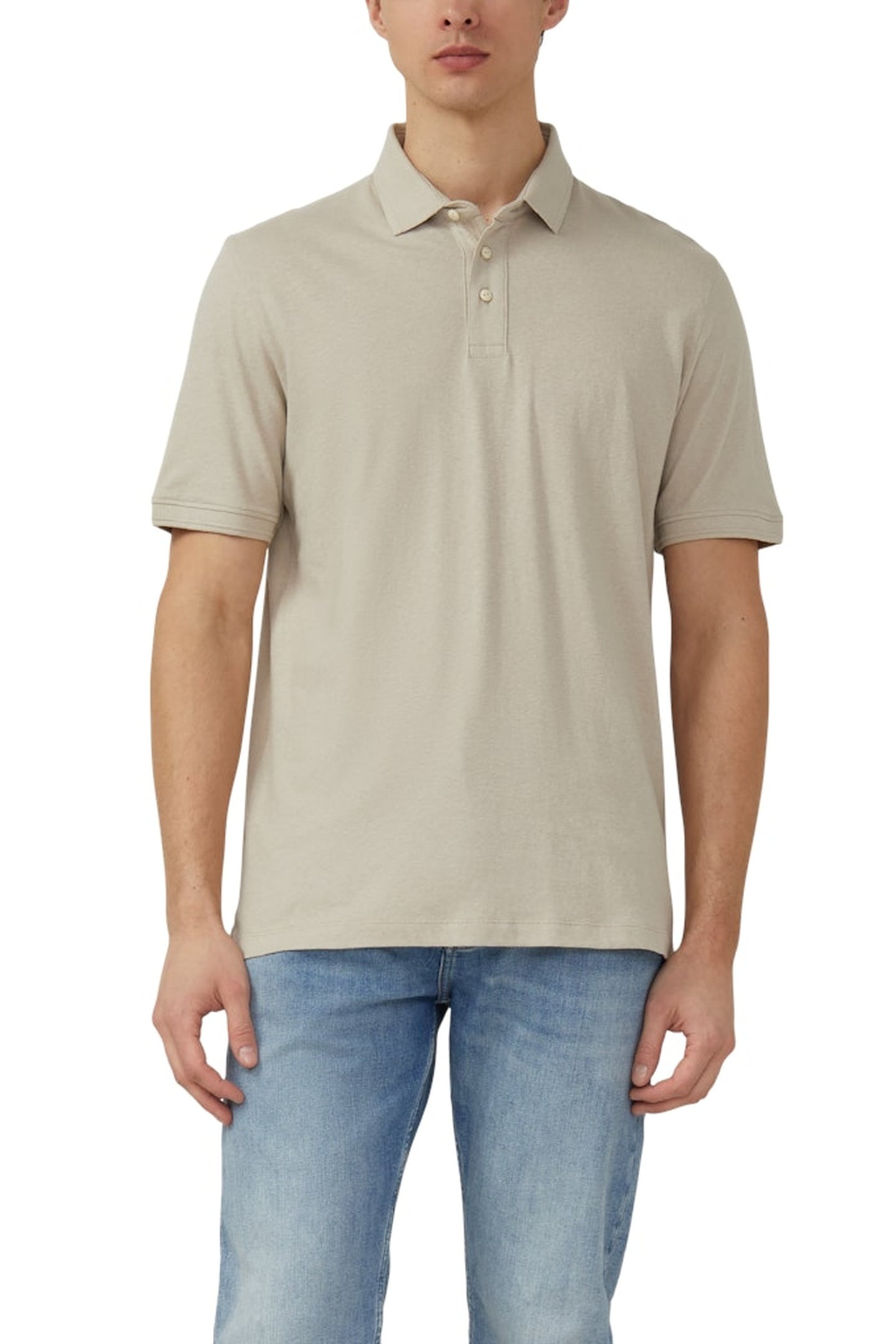 S.OLIVER POLOSHIRTS BEIGE 1