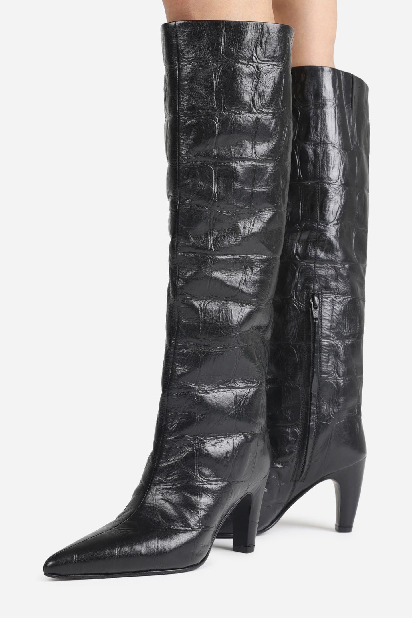 LOW-JADEY HIGH BOOT BLACK 4