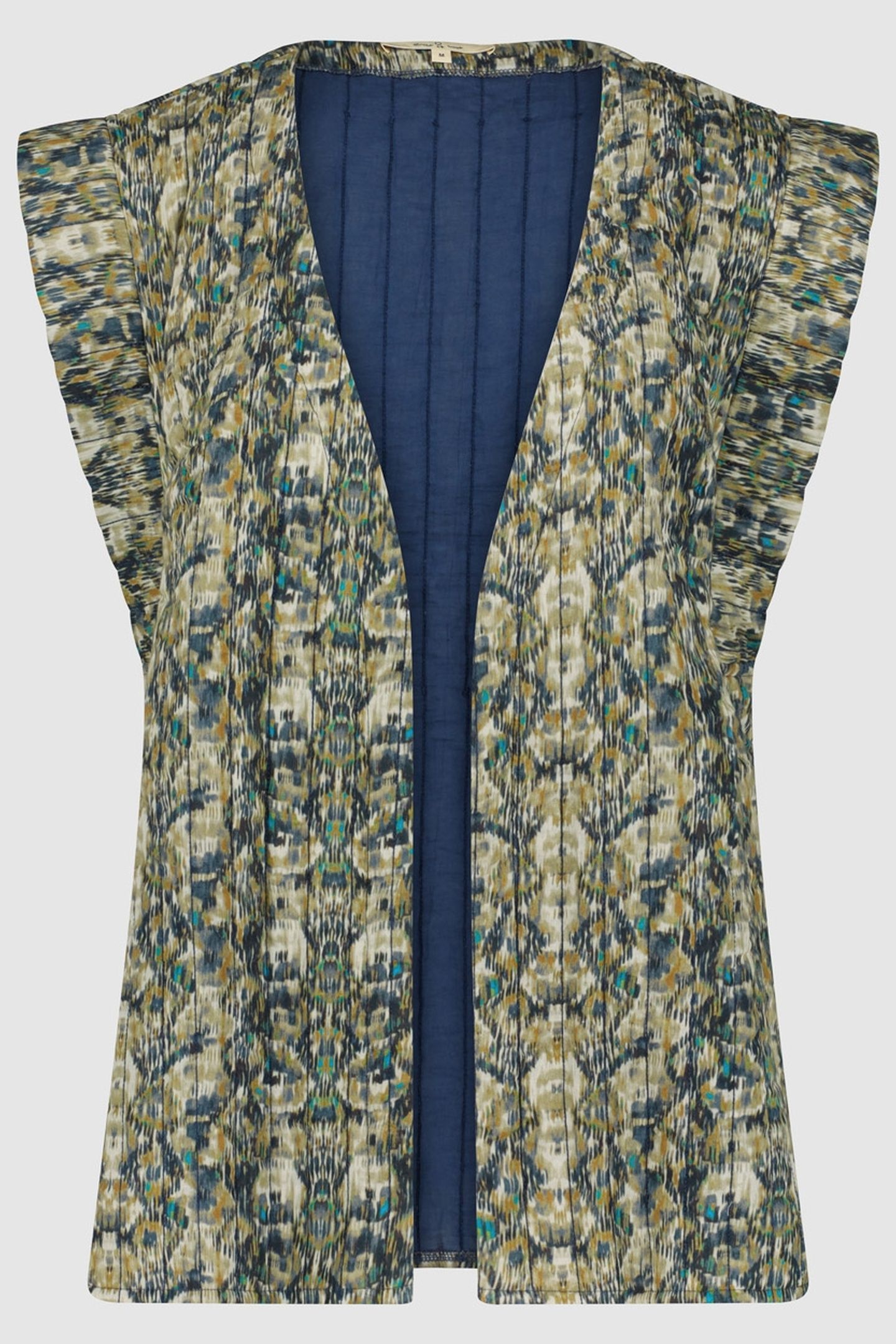 ANNABEL GILET BLURRY BLUE 1