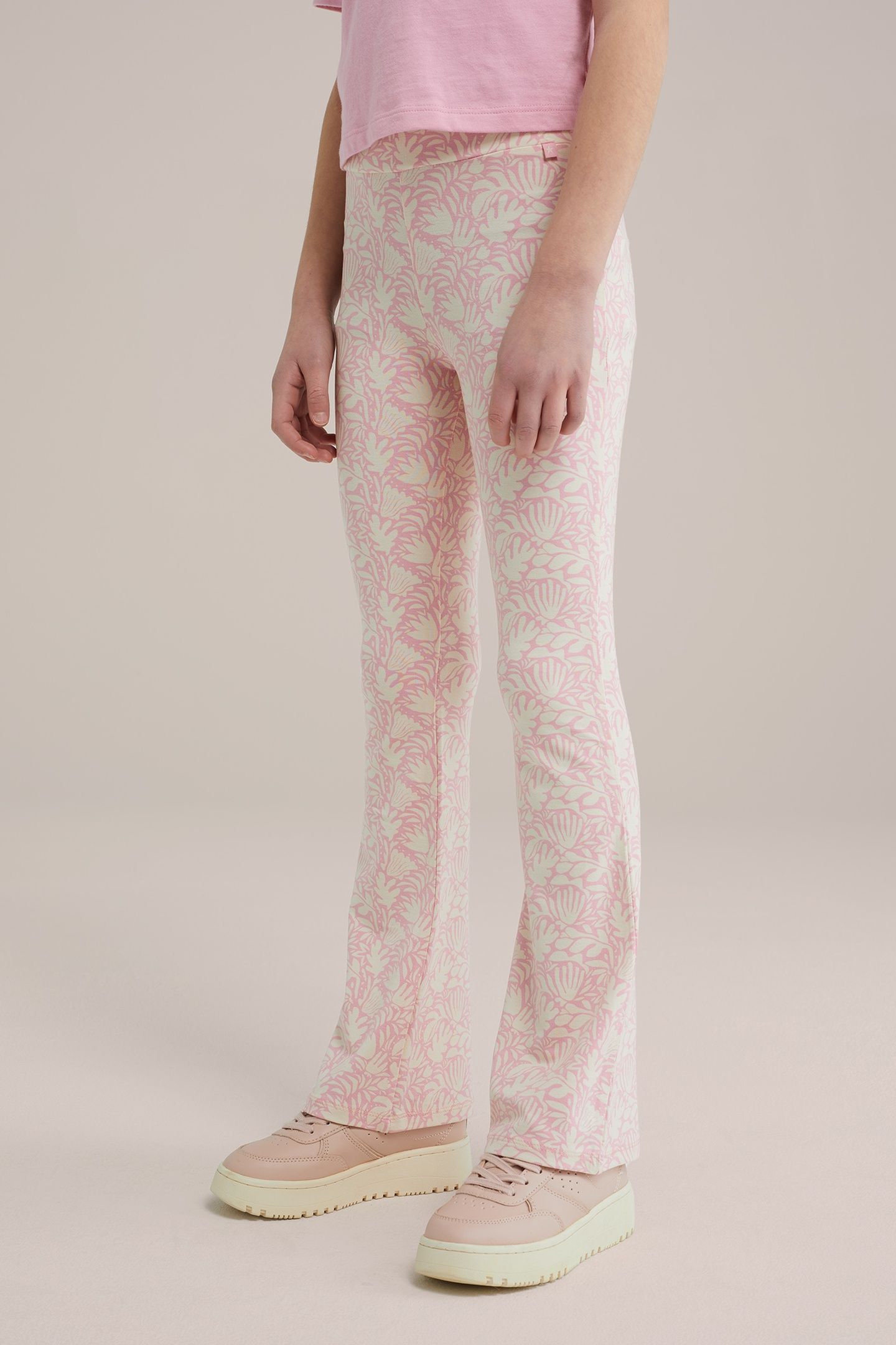 TROUSER SALMON PINK 1