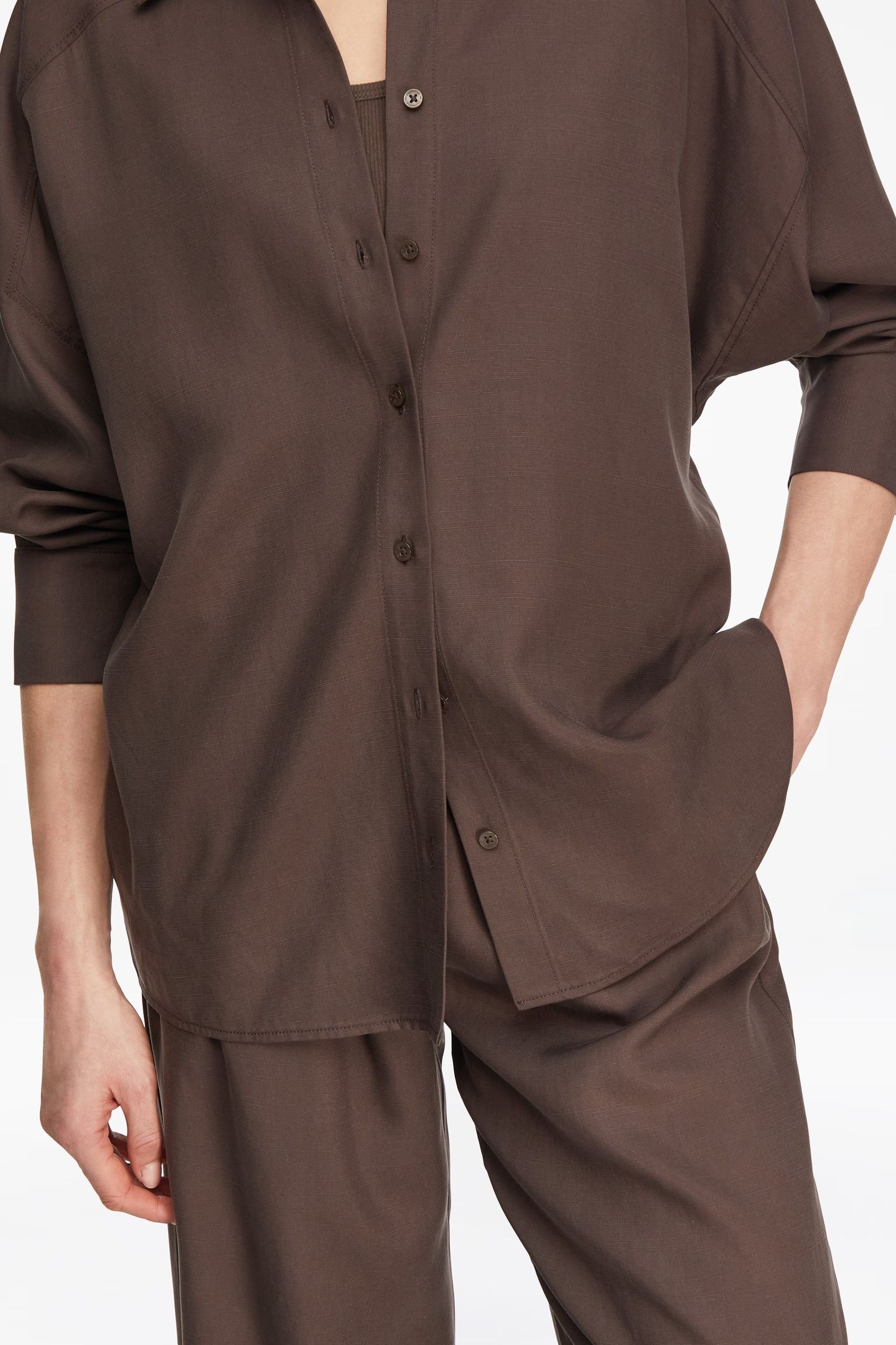 COMMA BLOUSES BROWN 6