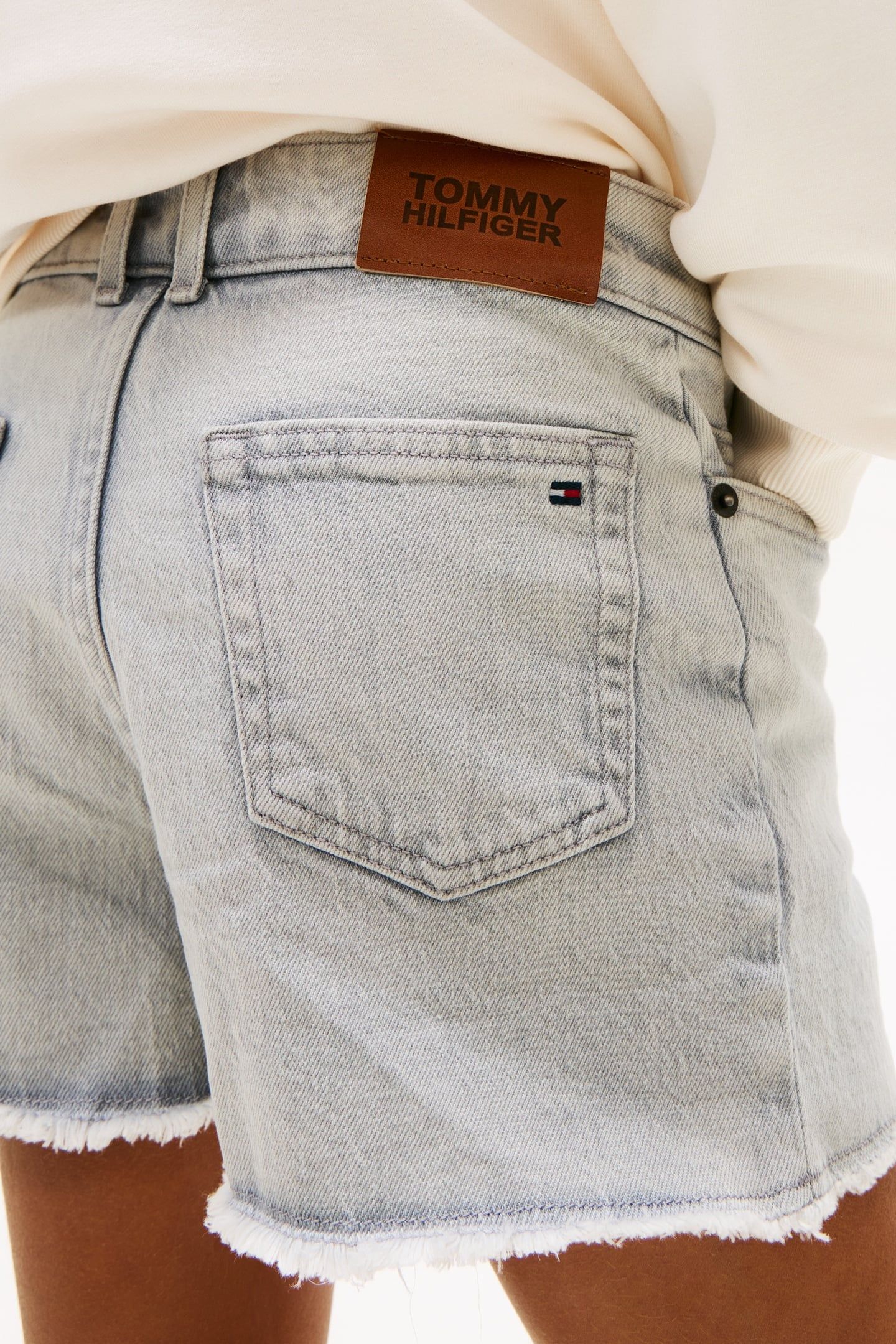 GIRLS HARPER SHORTS ICEGREY 3