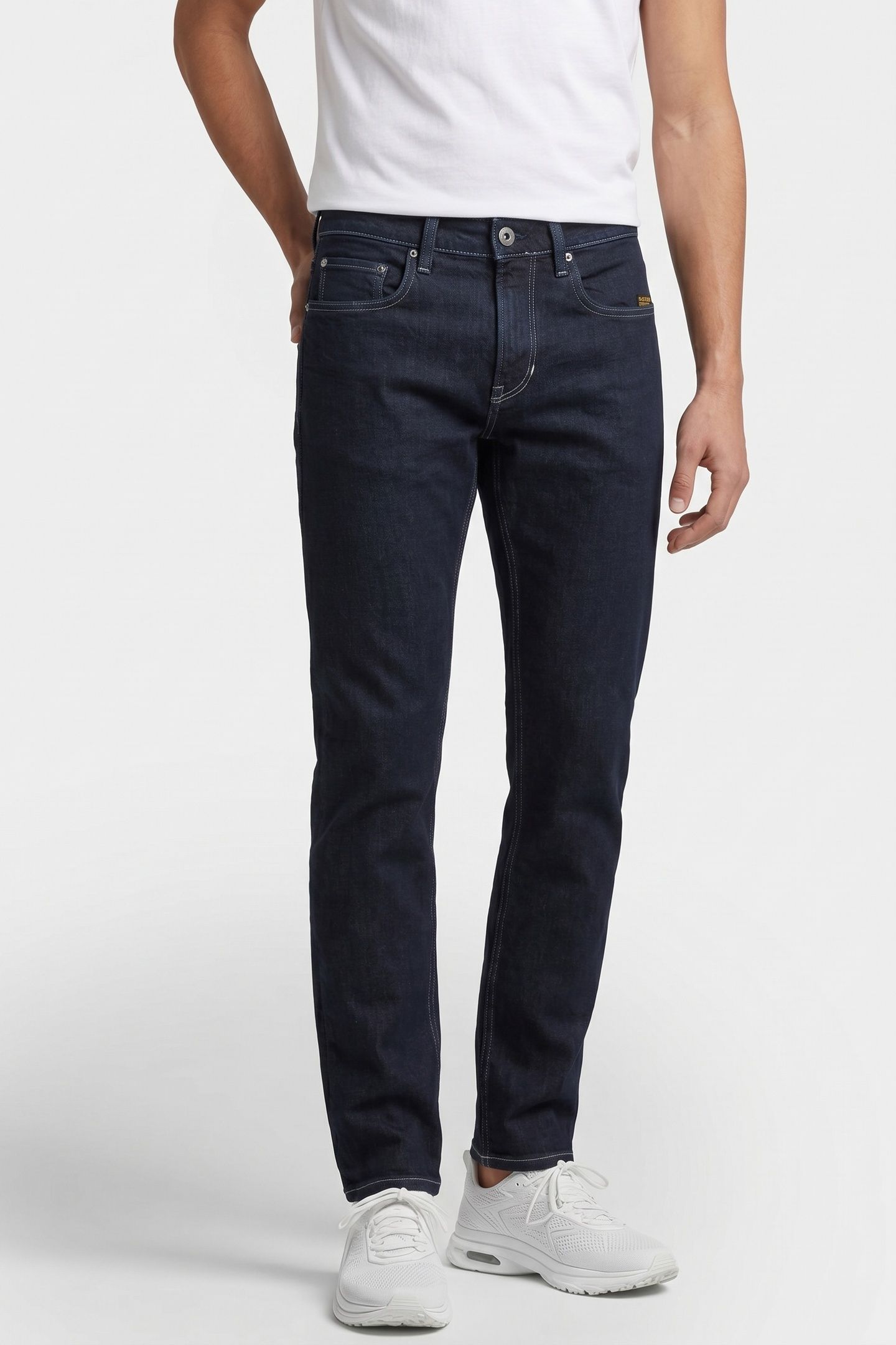 TYPE M-STRAIGHT JEANS RINSED 1