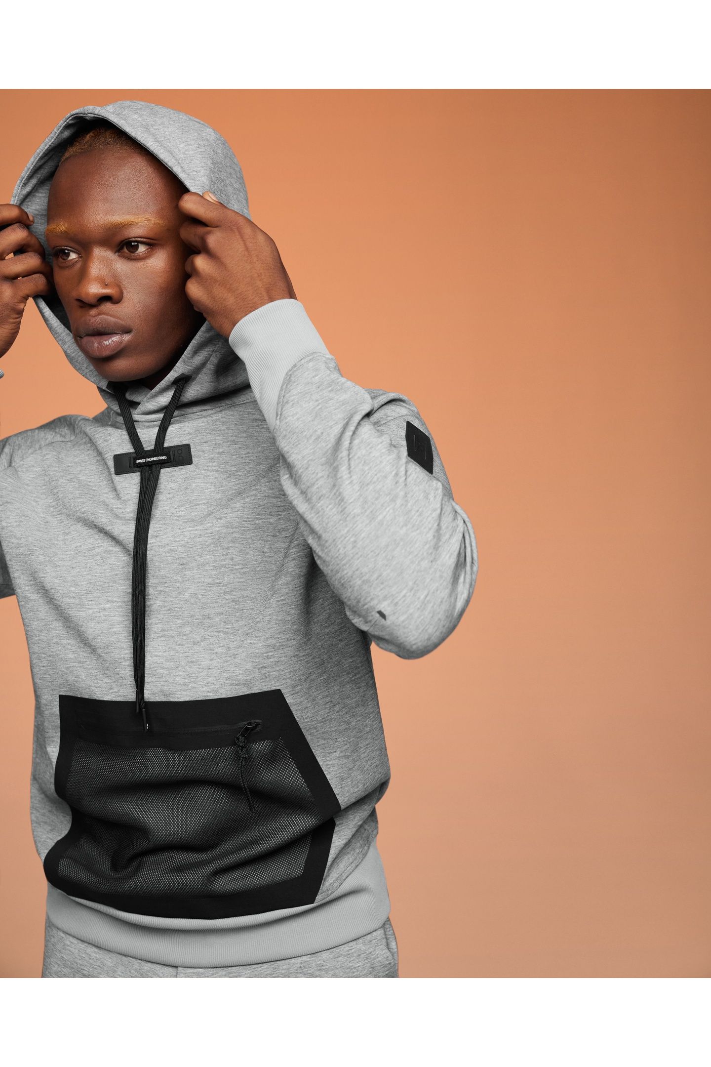 HOODIE 3 M GREY GREY 2