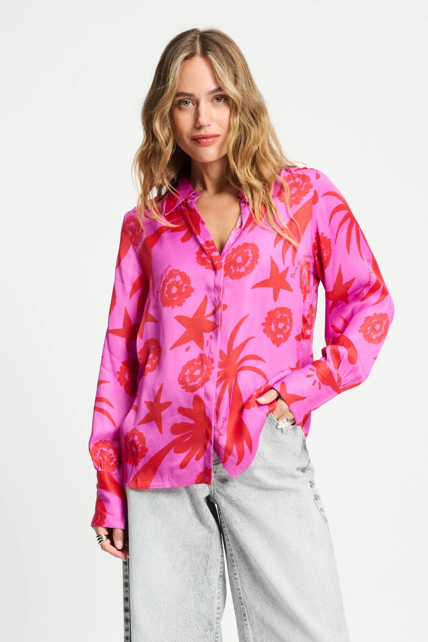 BLOUSE - SPLASHING FIREWORKS 1