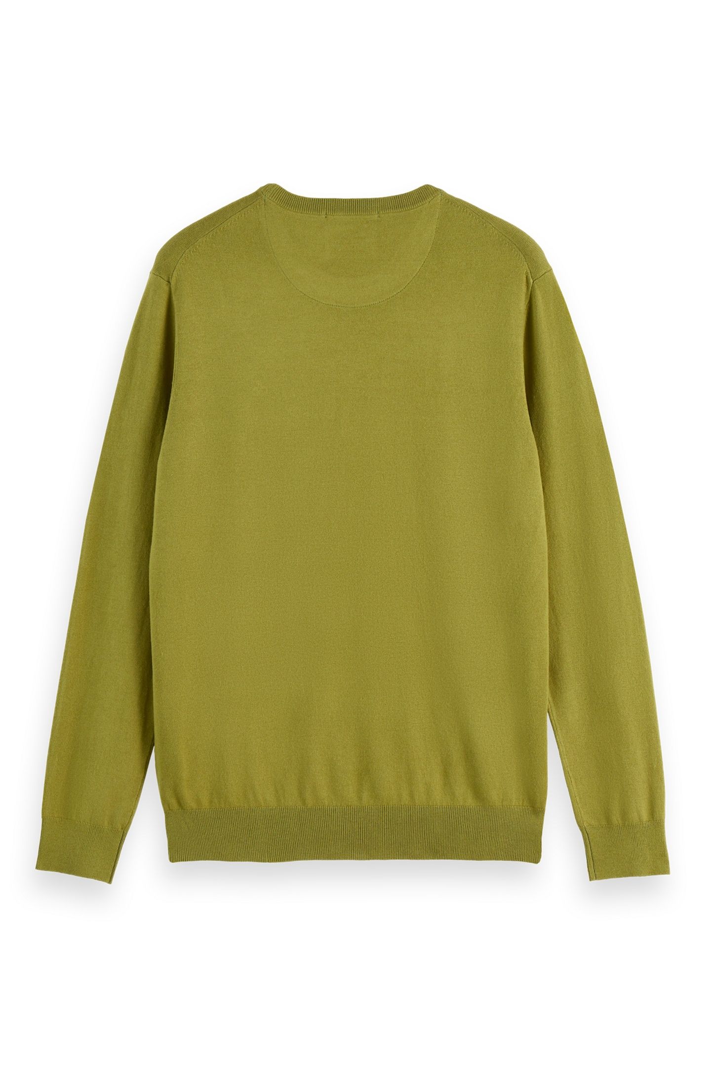 REGULAR-FIT ECOVERO BLEND CREWNECK CALLA GREEN 2