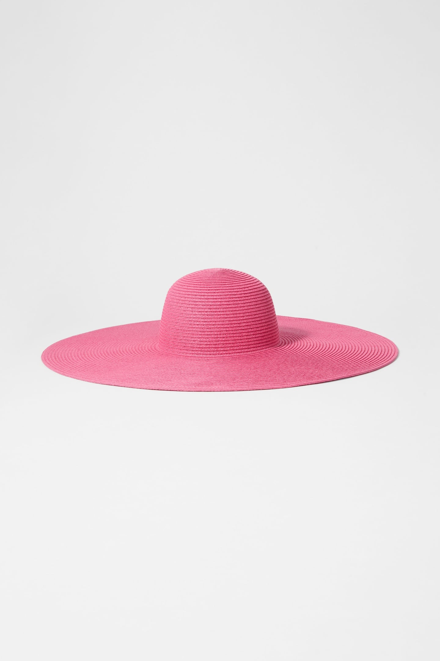 PARMA OVERSIZED STRAW HAT PINK 1