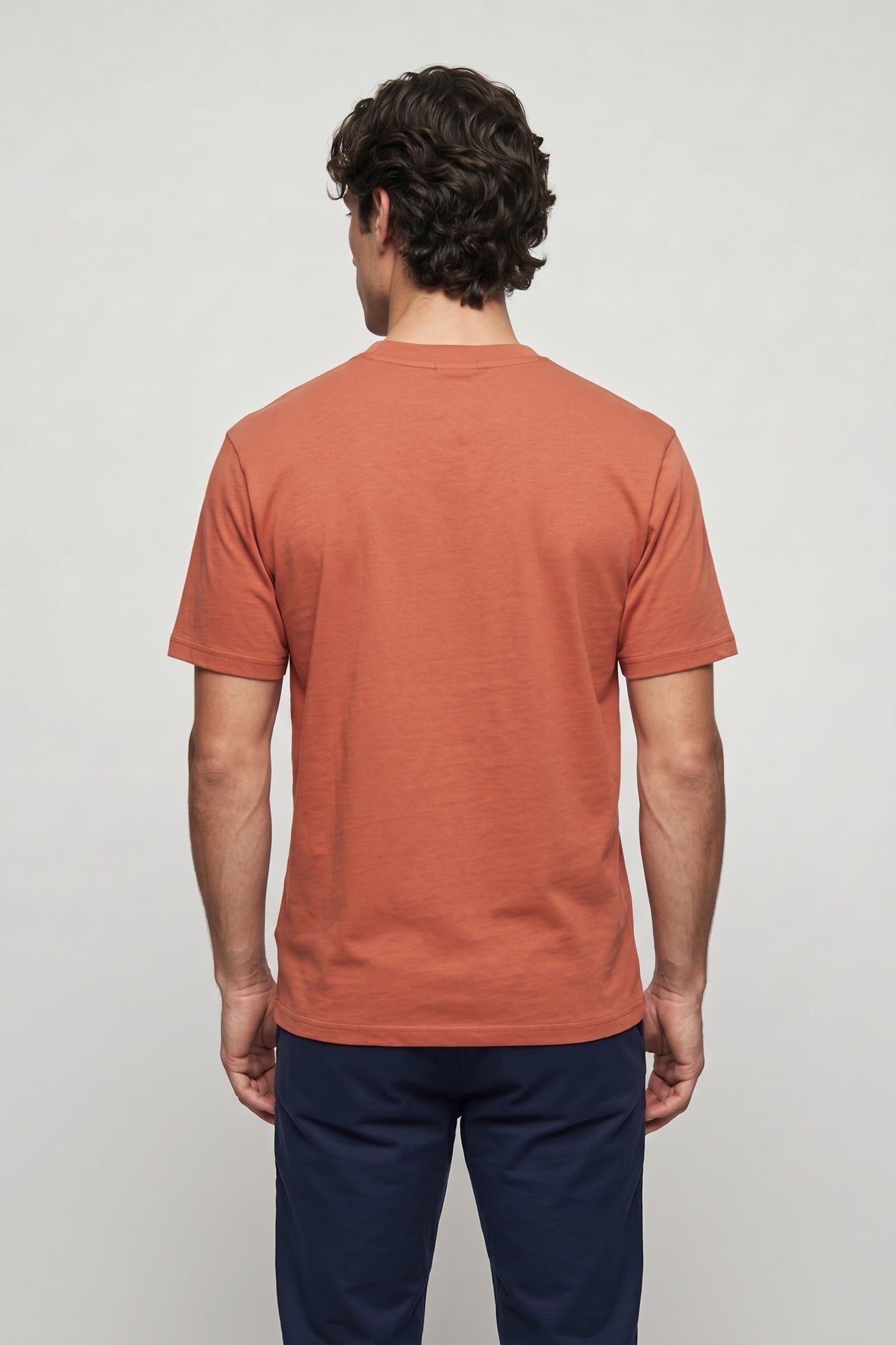 DOCCIA RELAXED LOGO GRAPHIC T-SHIRT ETRUSCAN RED 2