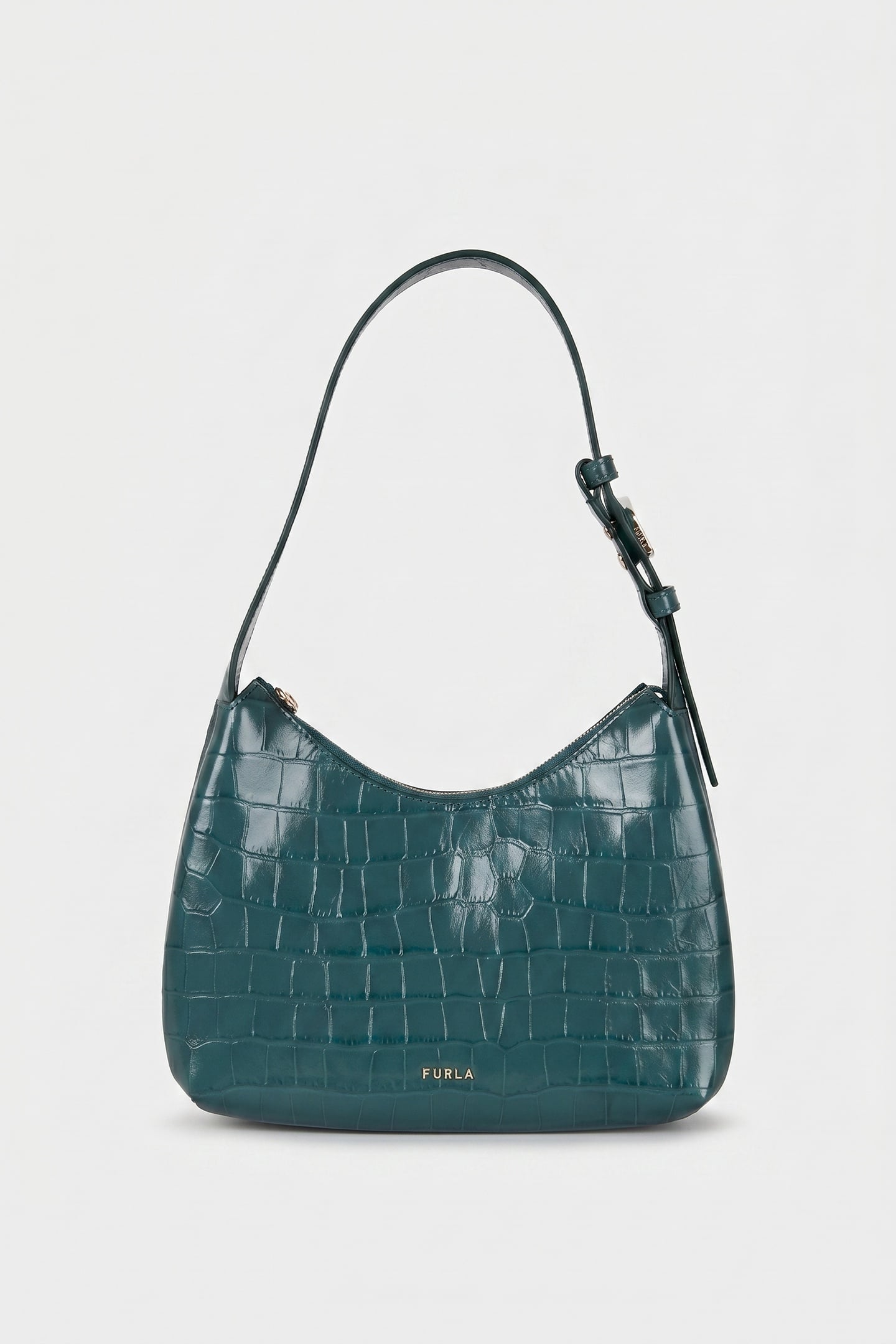 FEBE SMALL HOBO TEAL 1