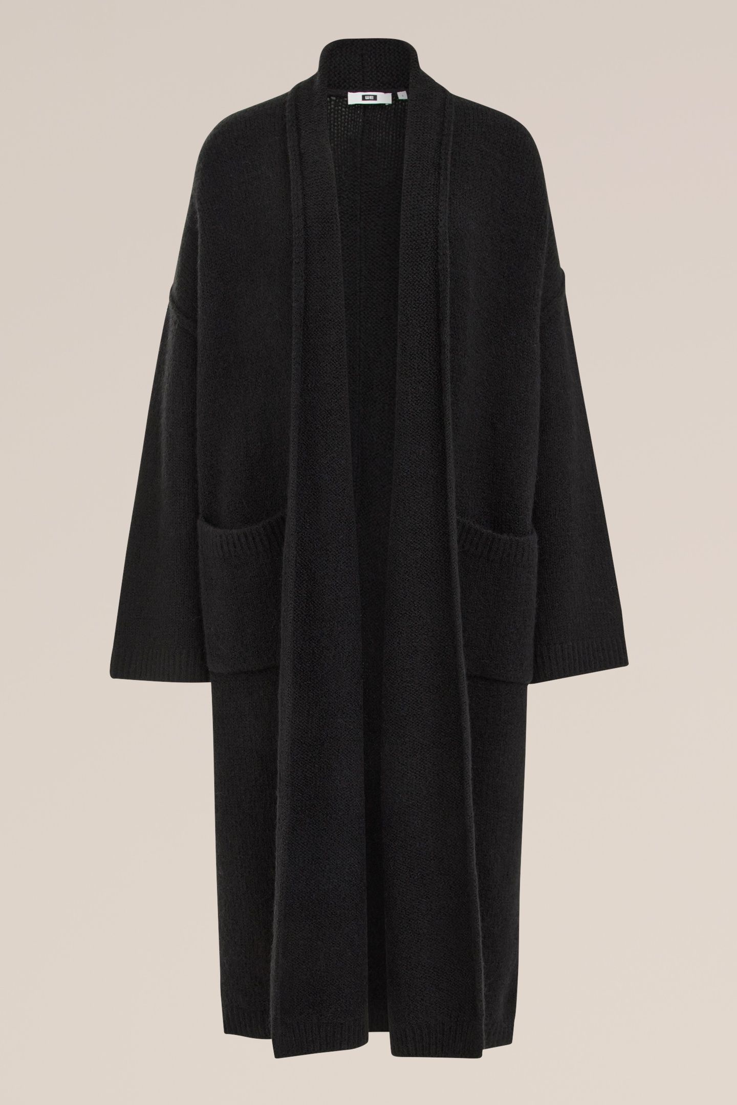KNITTED CARDIGAN BLACK 4