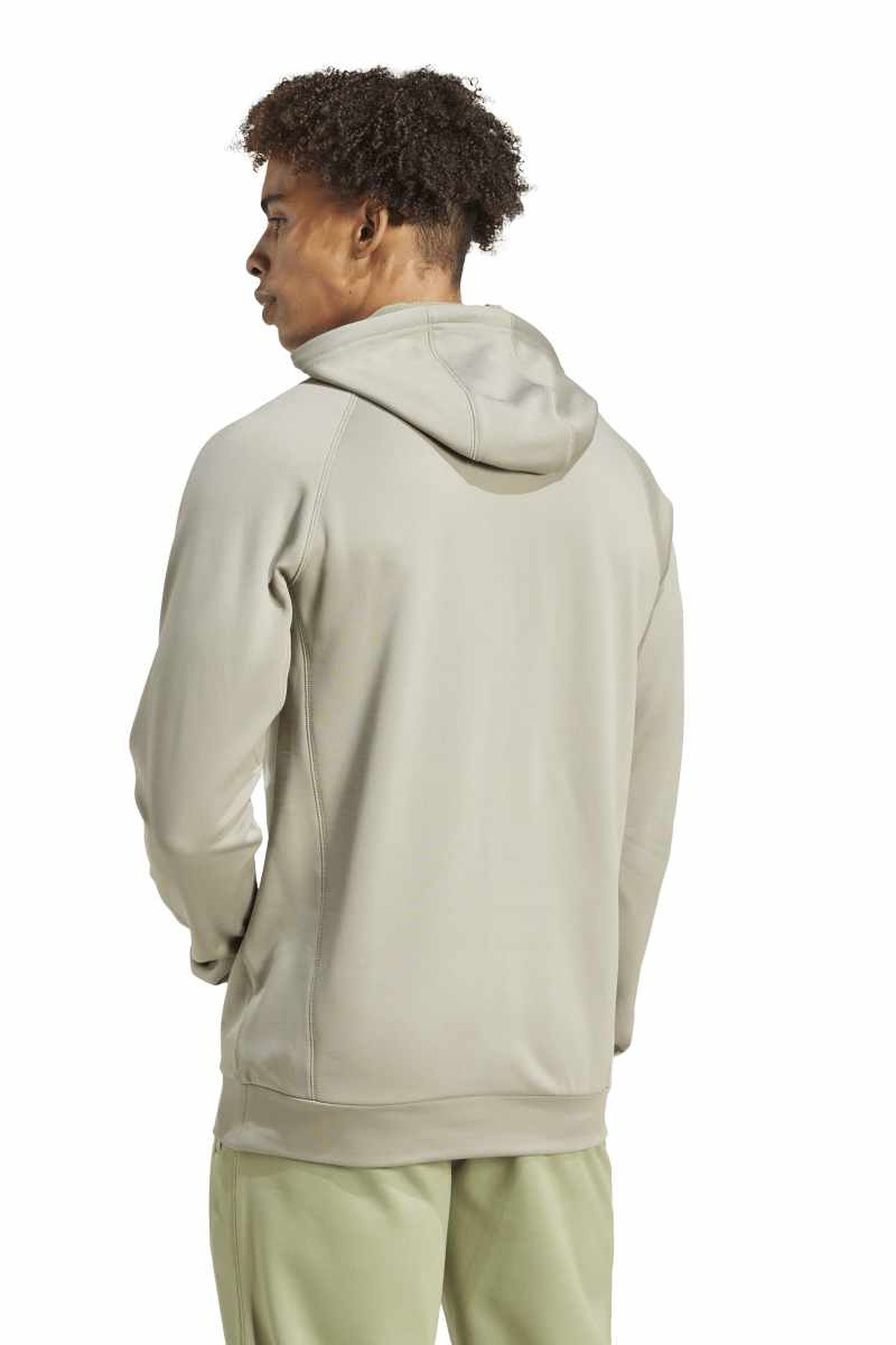 UNISEX PERFORMANCE GAME & GO TRAINING HOODIE SILVER PEBBLE 4