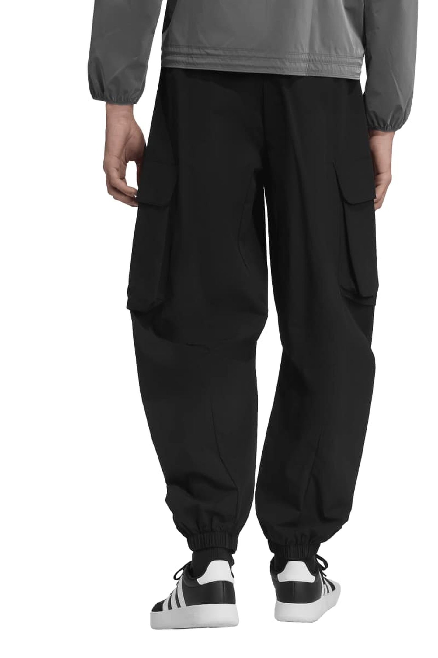 UNISEX SPORTSWEAR CITY TECH WINDBREAKER PANTS BLACK 4