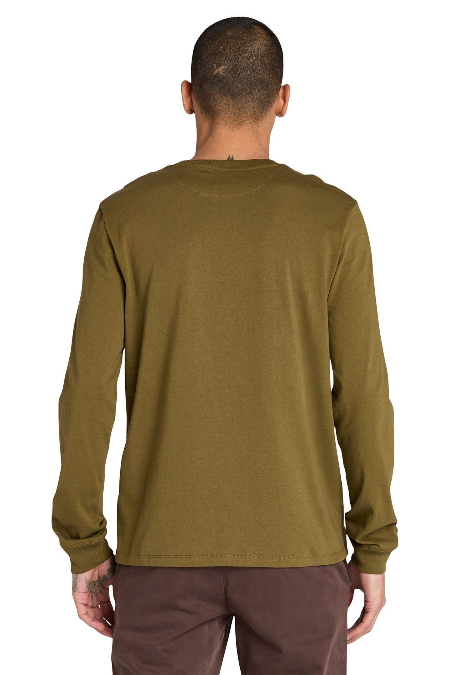 LONG SLEEVE TEE DARK OLIVE 2