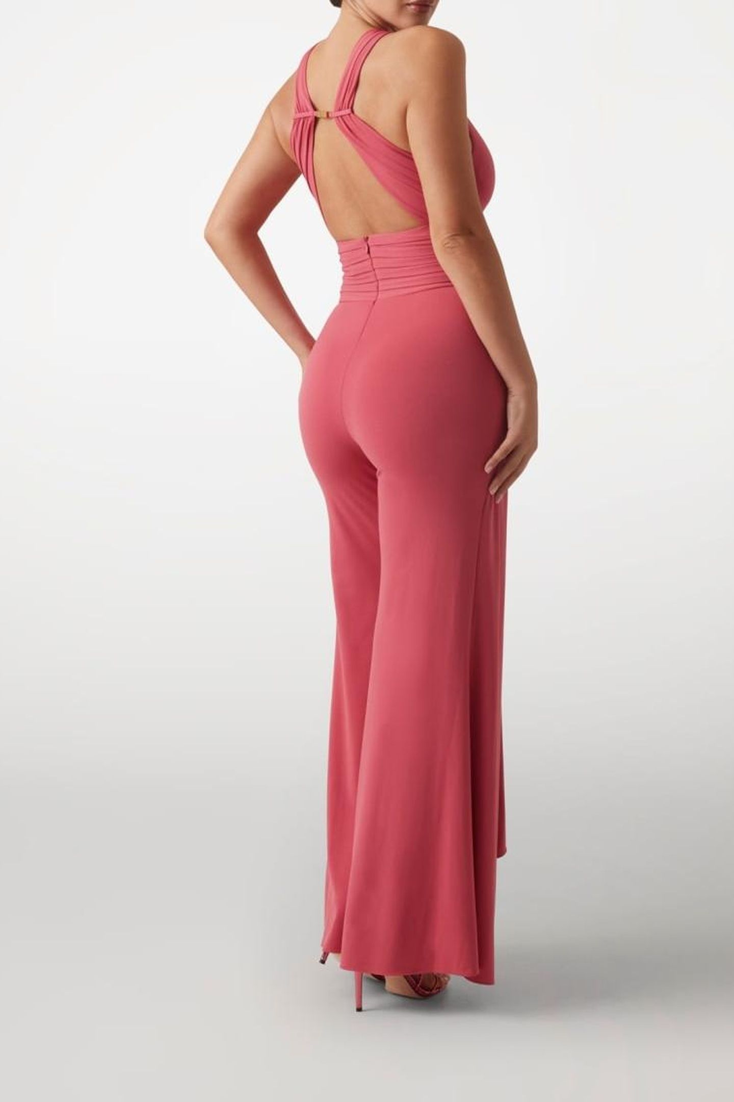 KIKI JUMPSUIT SOLID FLOWERING PEONY 2