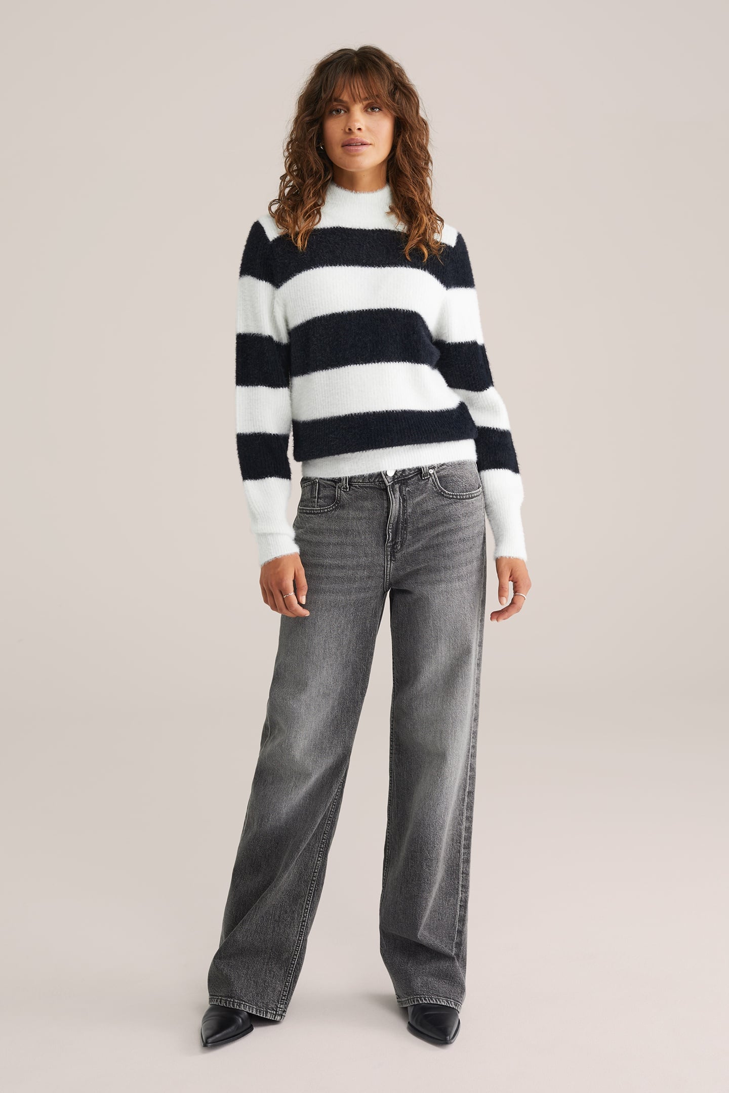 KNITTED PULLOVER BLACK 1