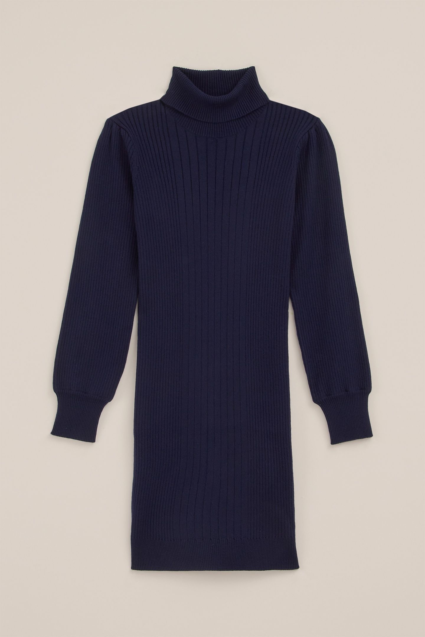 DRESS MID LENGTH DARK BLUE 4