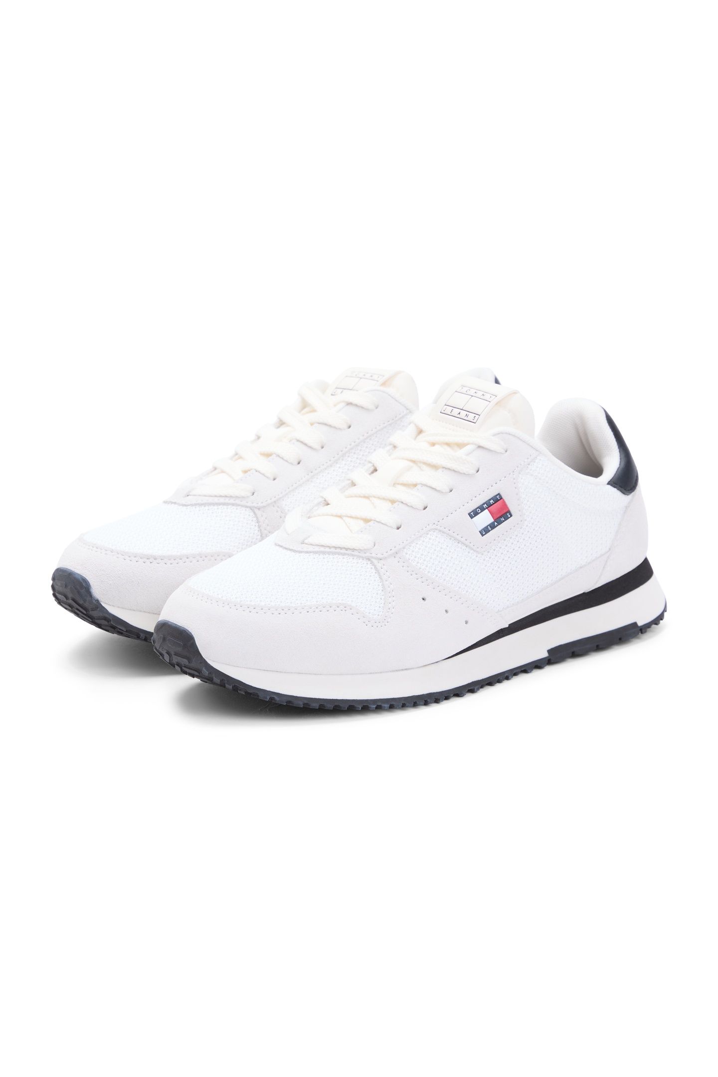 TJM EVA RUNNER LEATHER SHOES ECRU/BLACK 4
