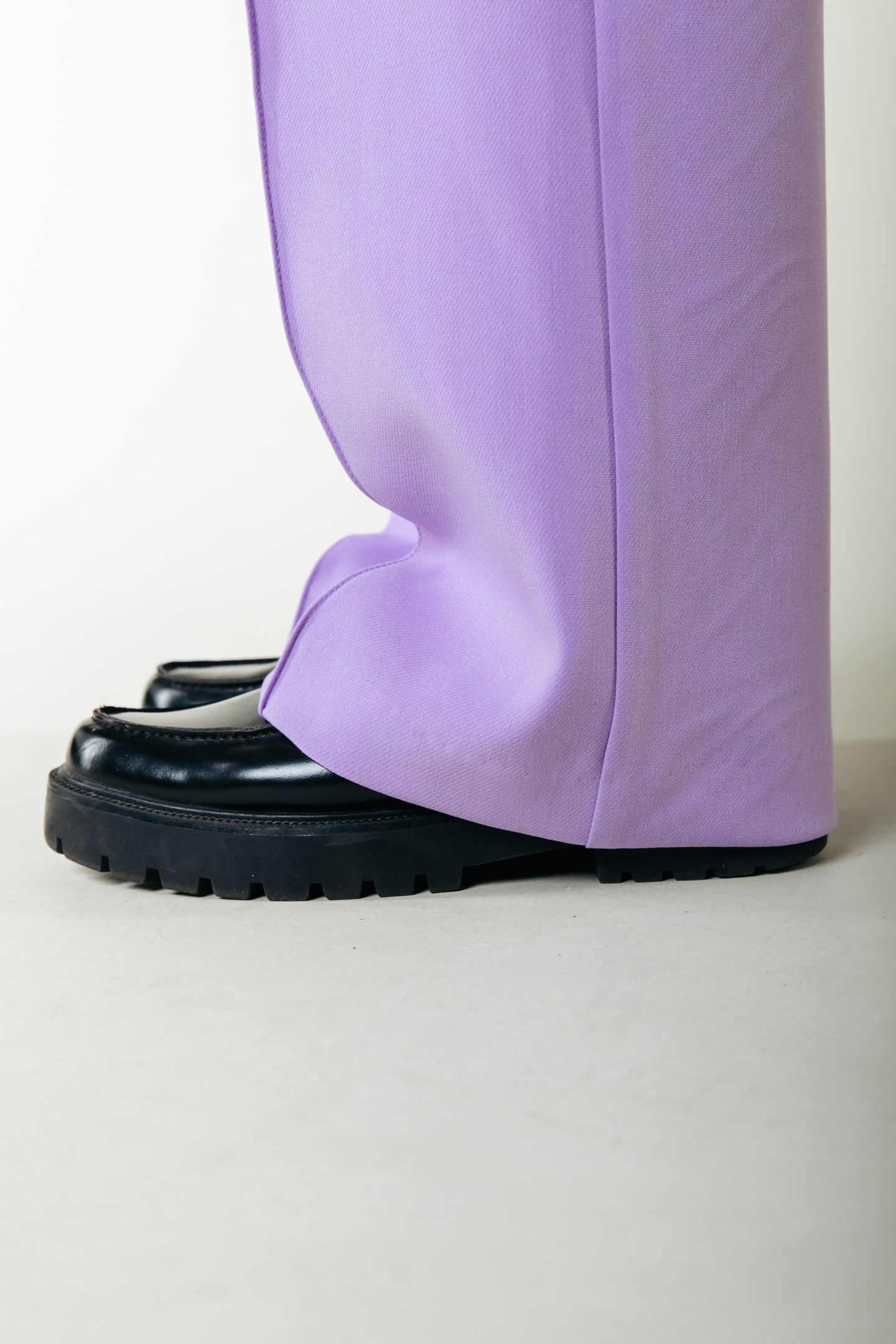 RUS UNI PINTUCK STRAIGHT PANTS LIGHT LILAC 5