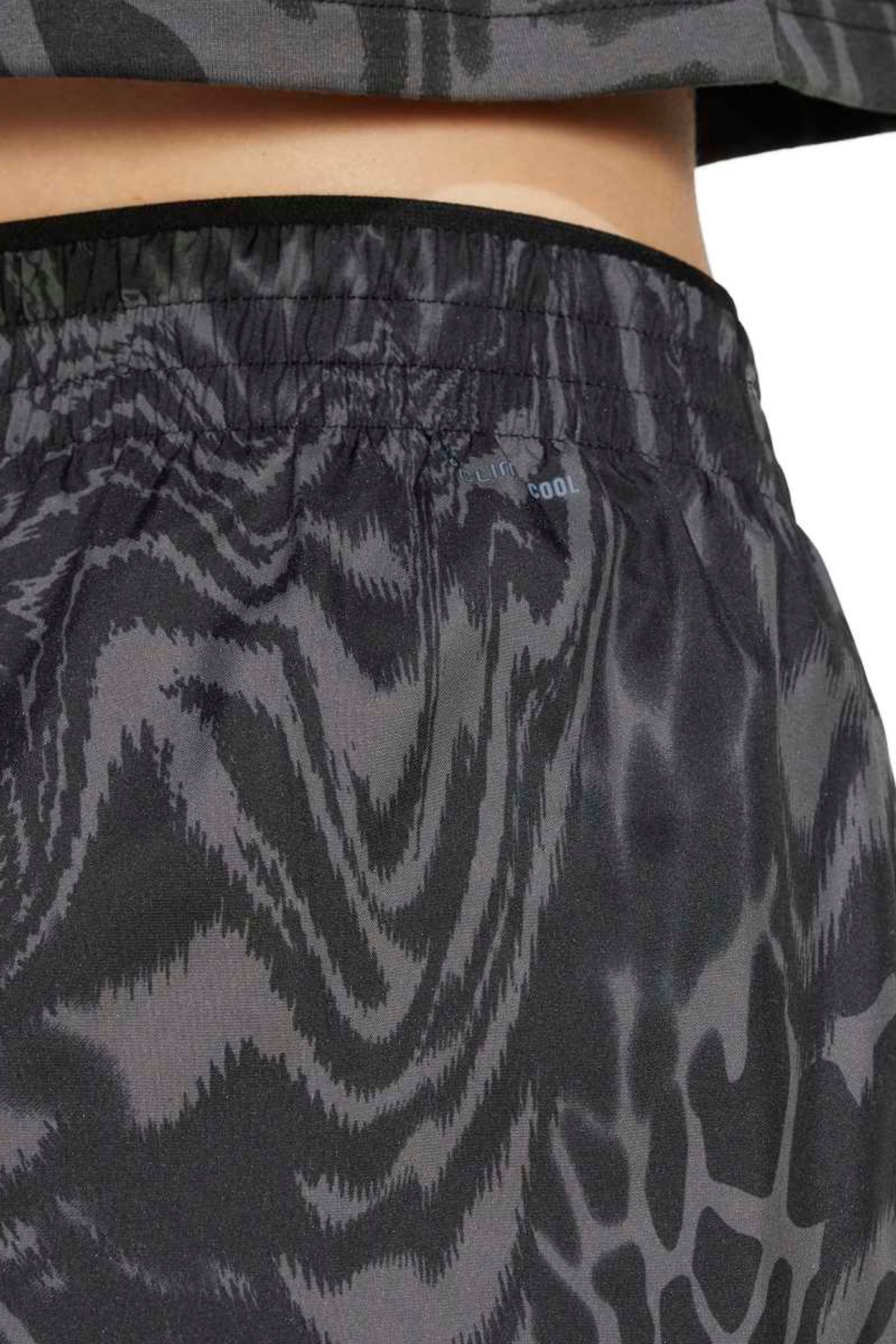 PERFORMANCE WORKOUT ESSENTIALS PRINTED WORKOUT SHORTS BLACK 5