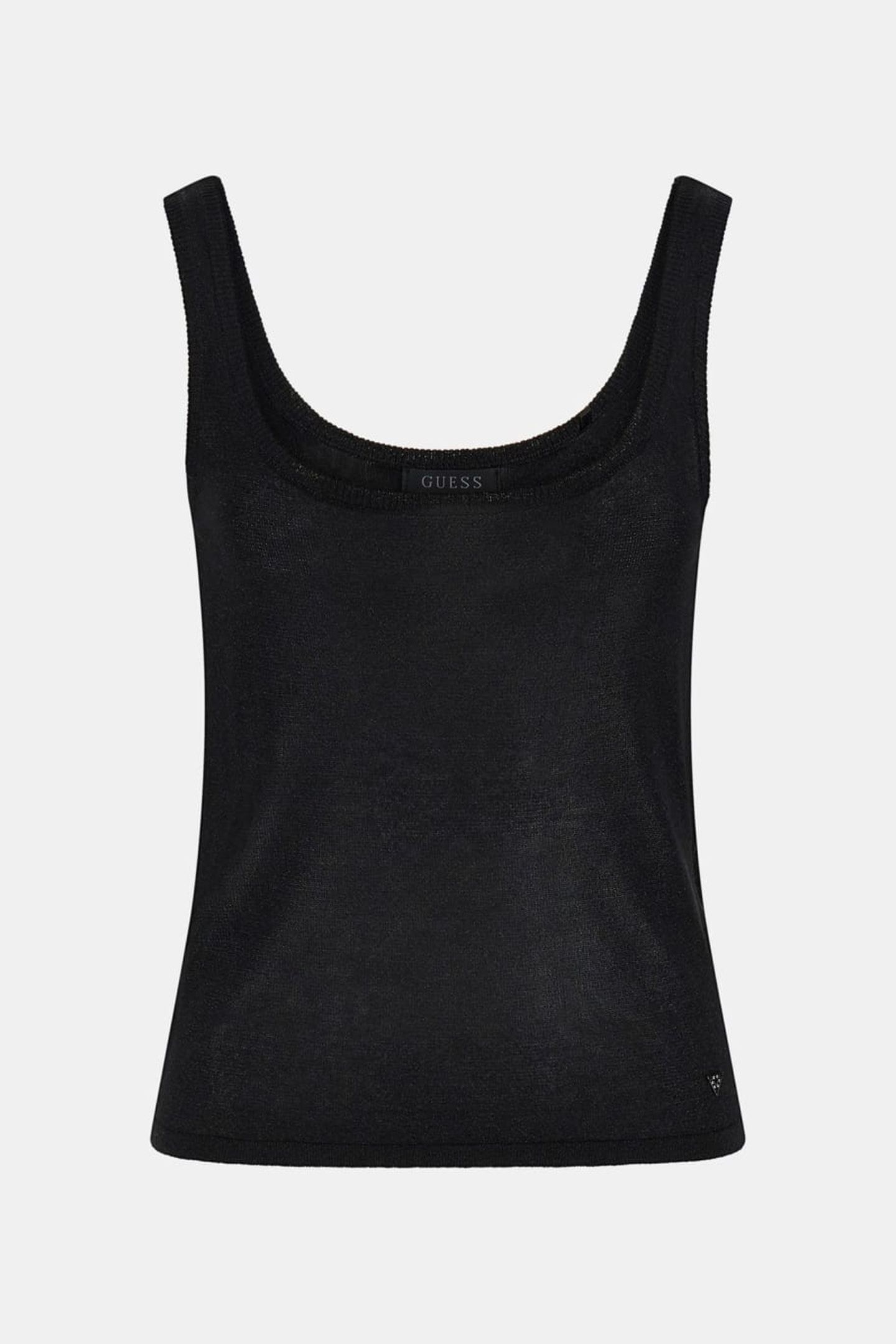 GUESS ECO NELLIE TANK TOP SWTR JET BLACK A996 4