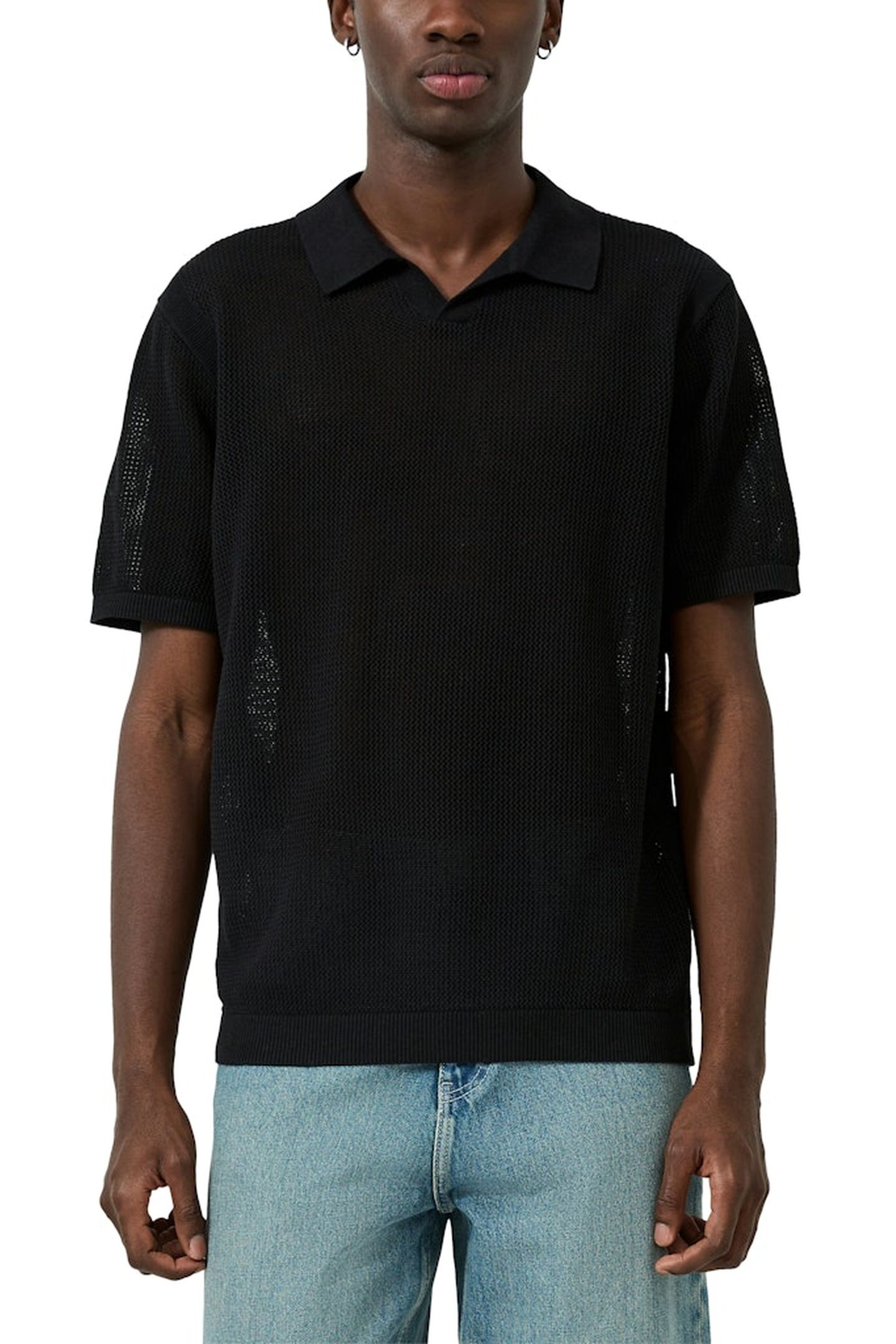 S.OLIVER-QS POLOSHIRTS BLACK 3