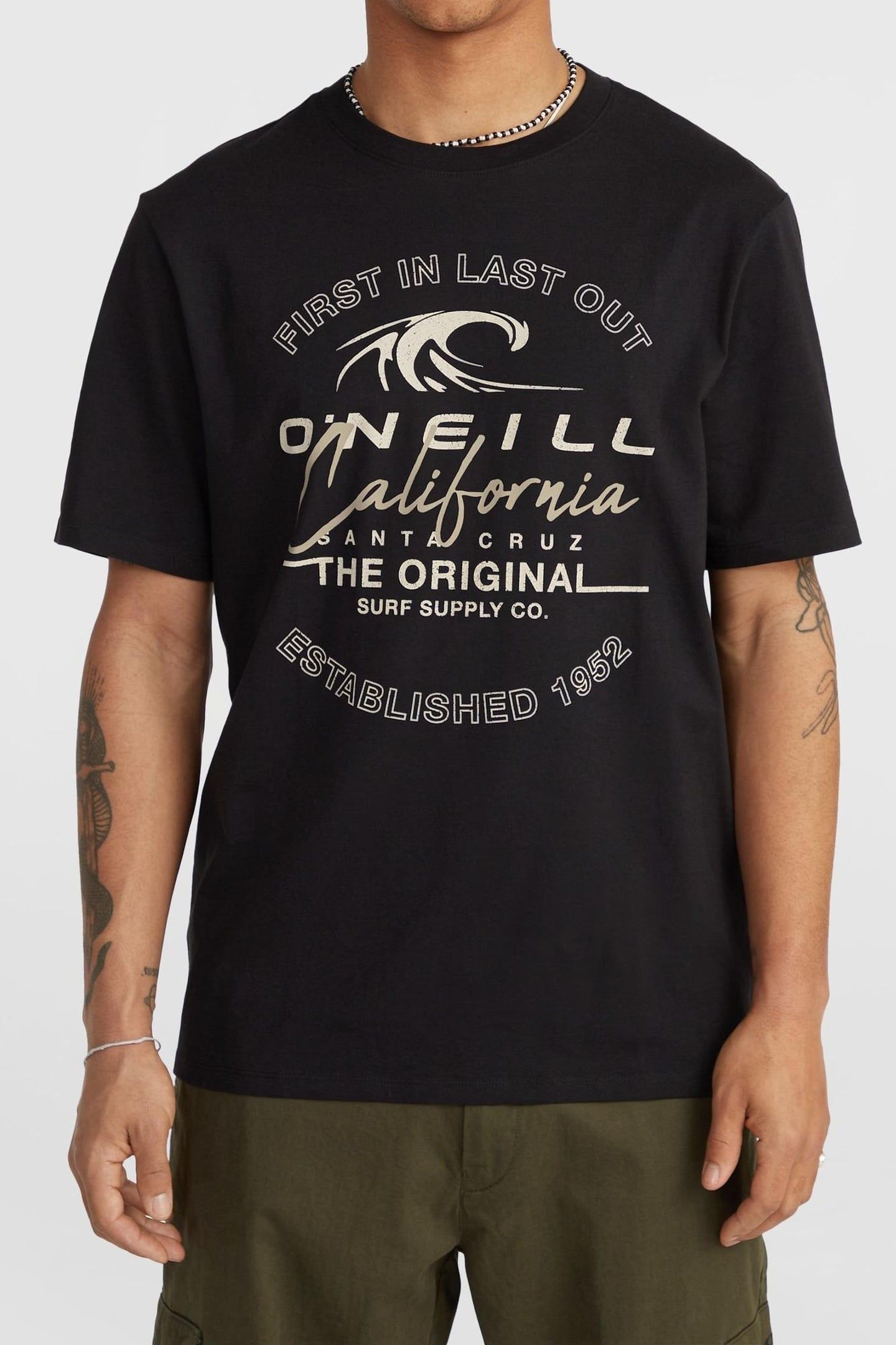 O'NEILL CALI WAVE T-SHIRT BLACK OUT 1