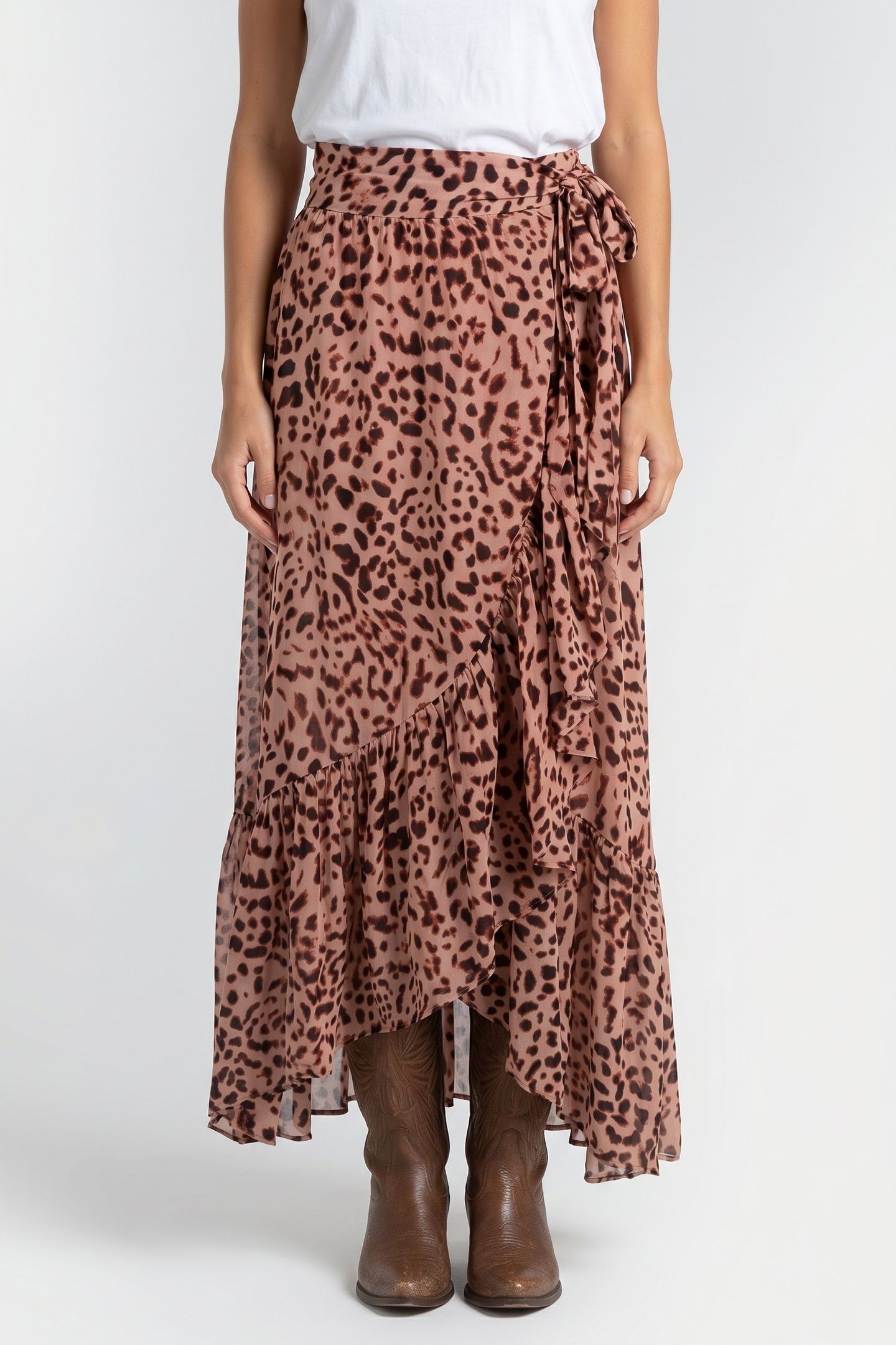 ISMA SKIRT ORANGE 1