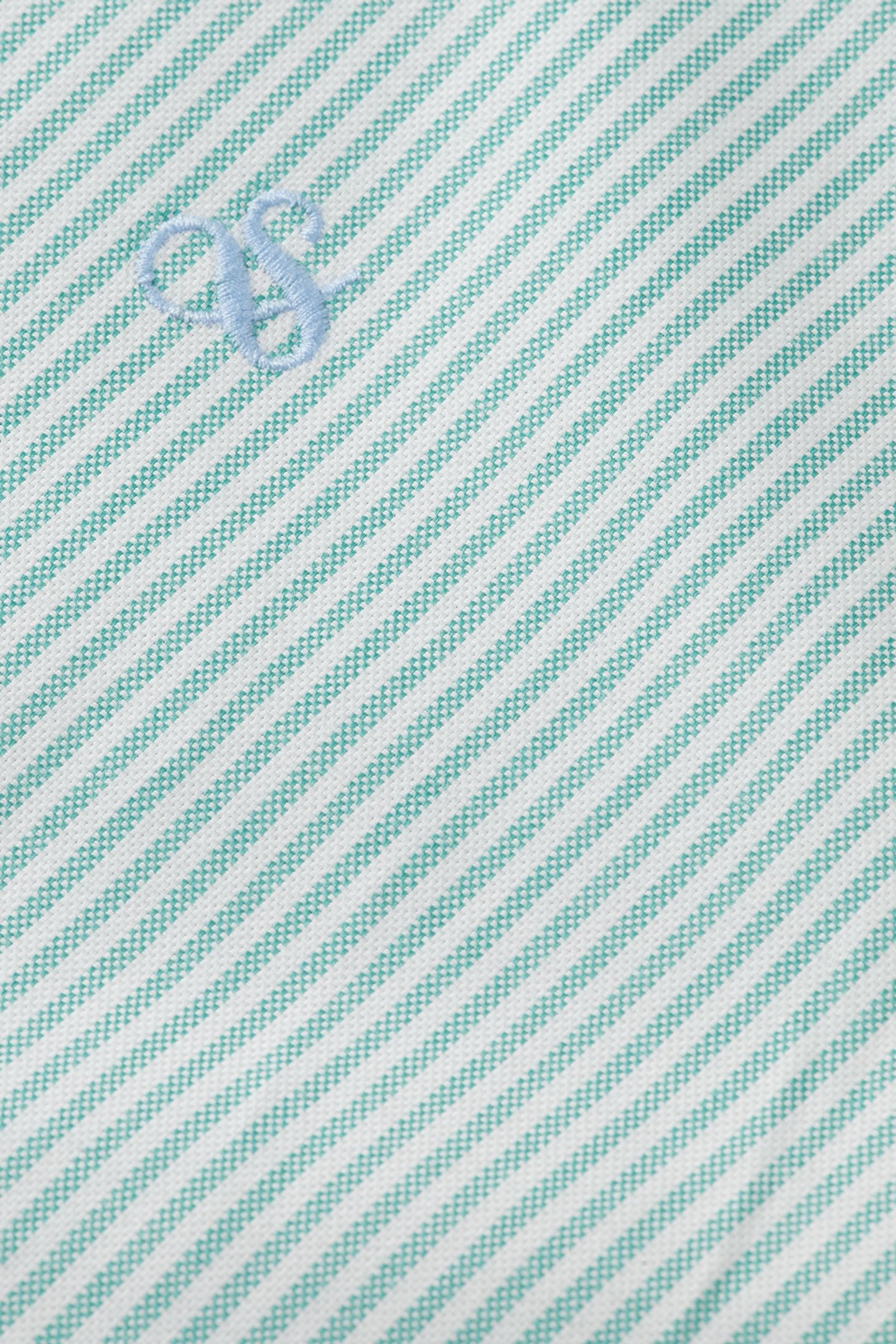 STRIPED REGULAR-FIT OXFORD SHIRT AGATE GREEN STRIPE 3
