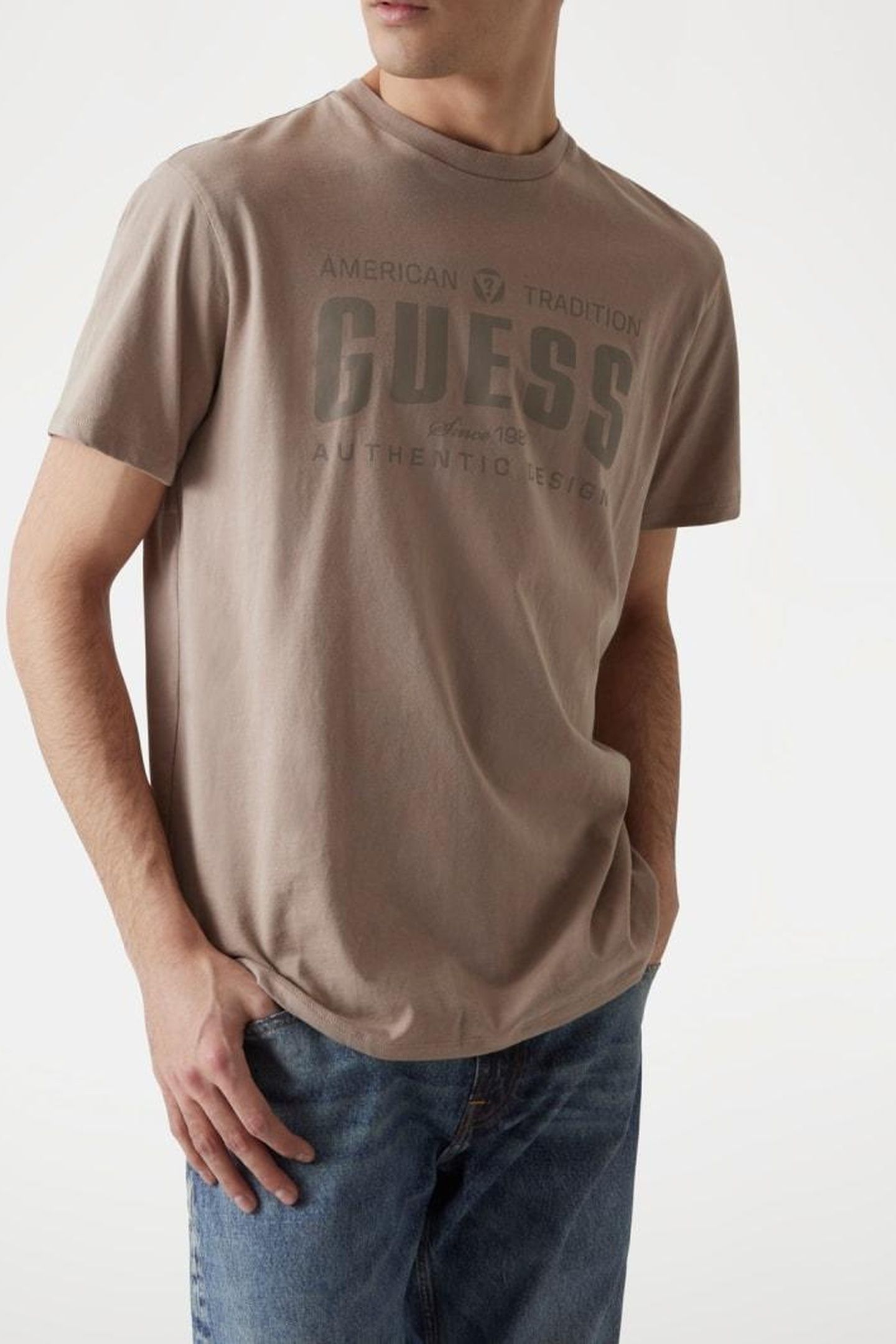 GUESS ECO SS BSC GUESS TRADITI IMPACT GREY MULTI 3