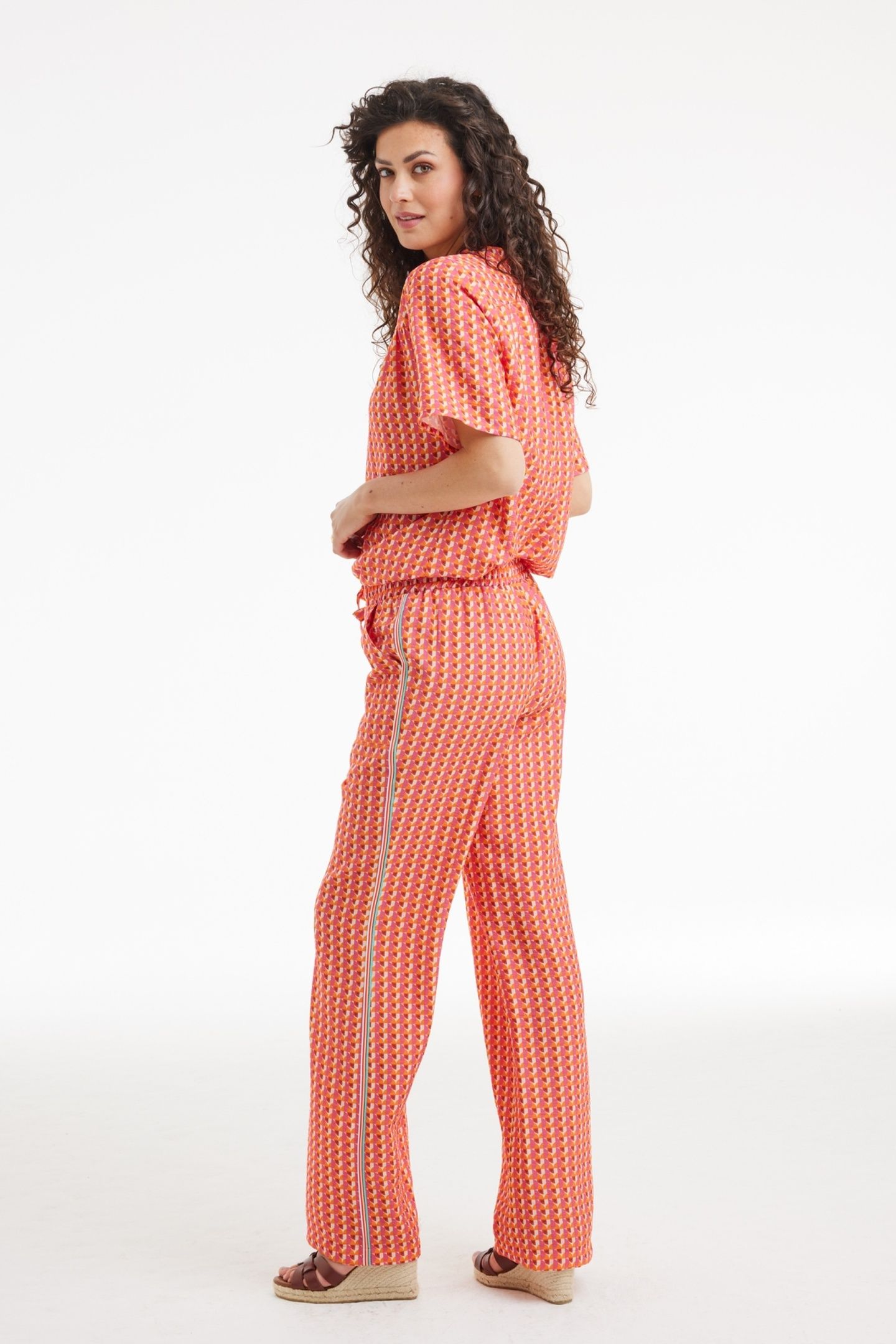 PANTS SWEET PINK TIDES PRINT 3