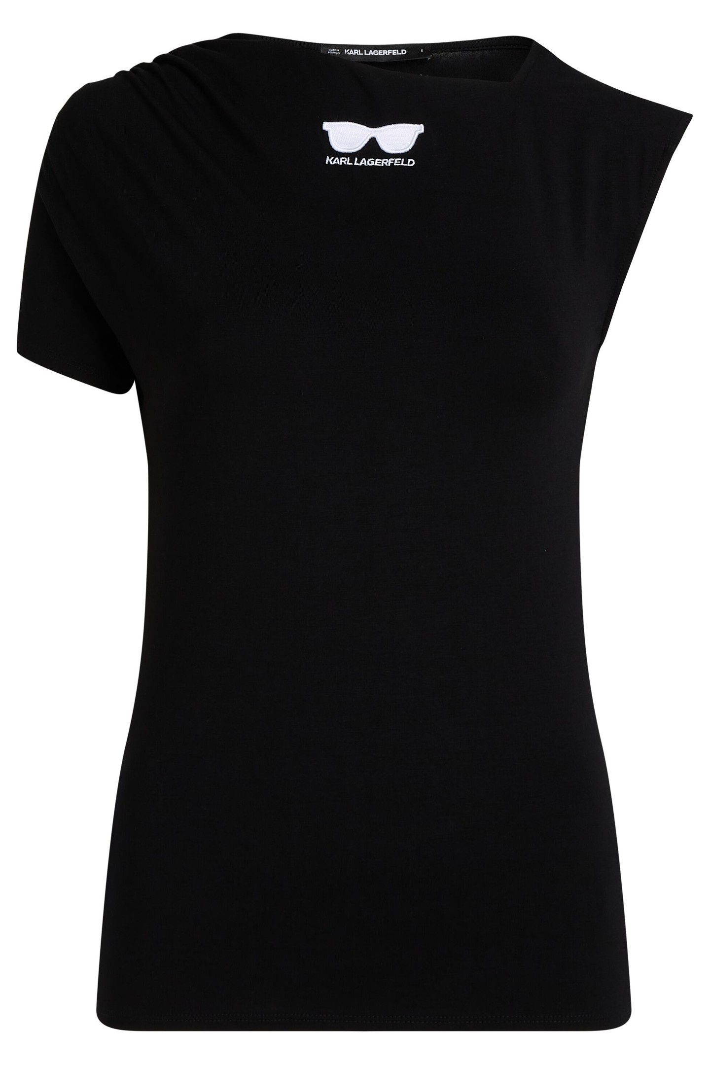 ONE SLEEVE T-SHIRT BLACK 3