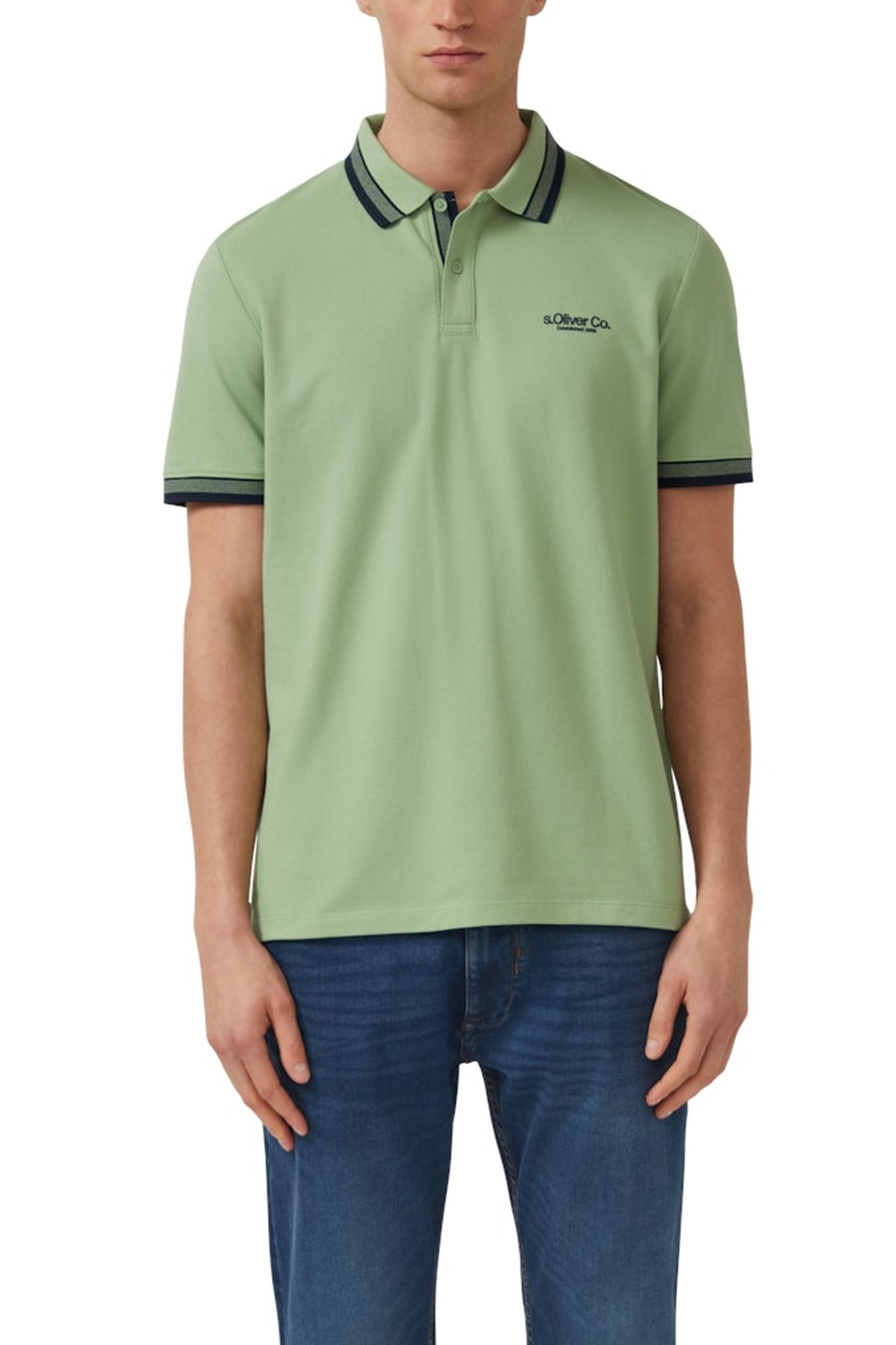 S.OLIVER POLOSHIRTS GREEN 1