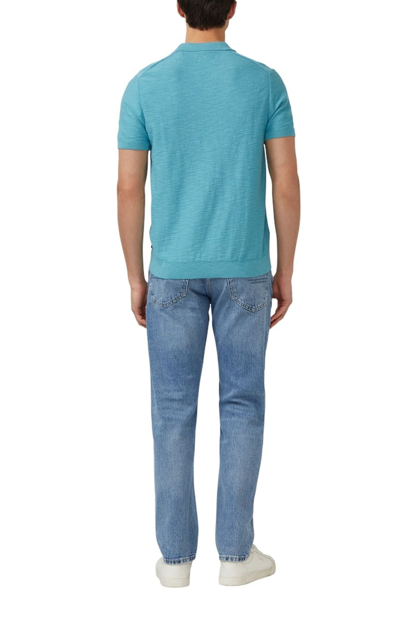 S.OLIVER PULLOVER SHORTSLEEVE BLUE AQUA 5