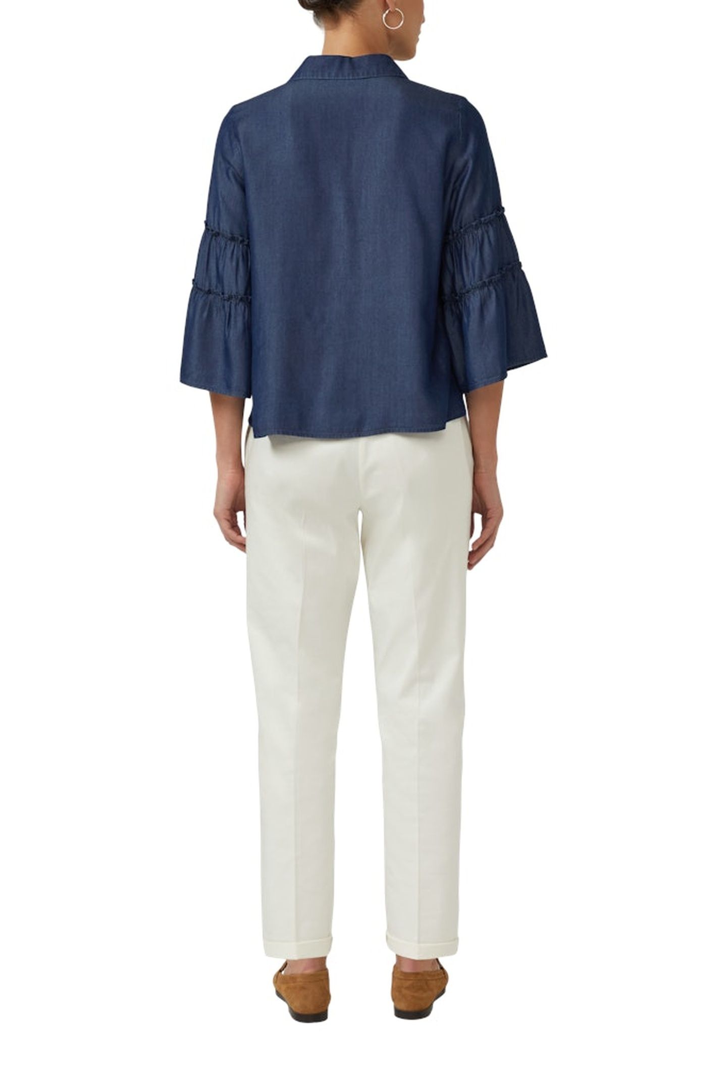 S.OLIVER BLOUSES BLUE DENIM 3