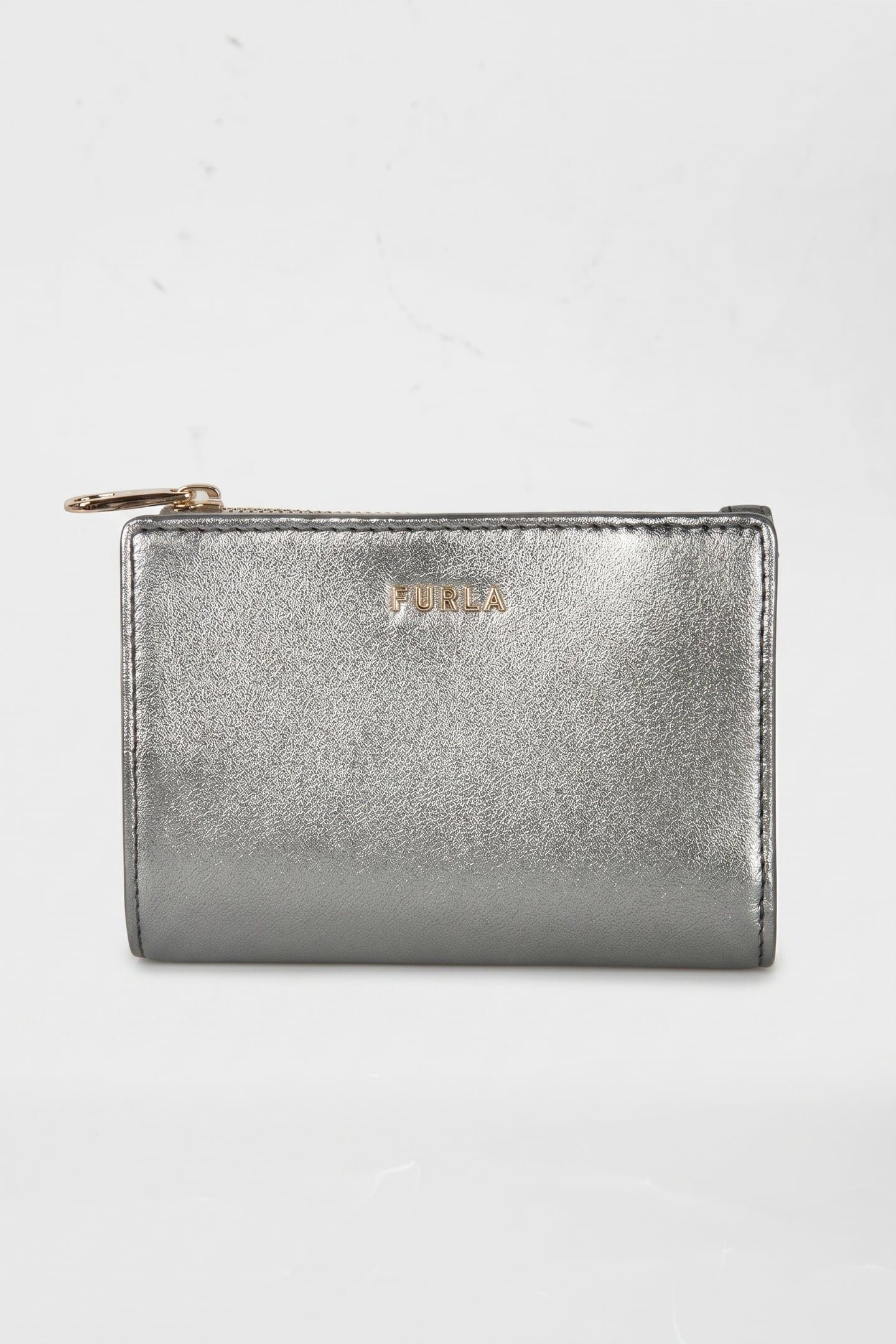 CLASSIC SMALL BI-FOLD W/ ZIP DARK GREY+BALLERINA 1