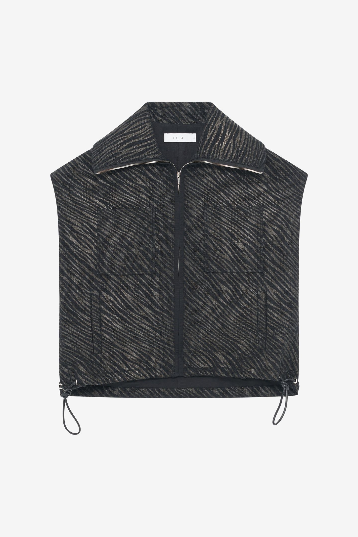 ALINA JACKET BLACK ZEBRA 4