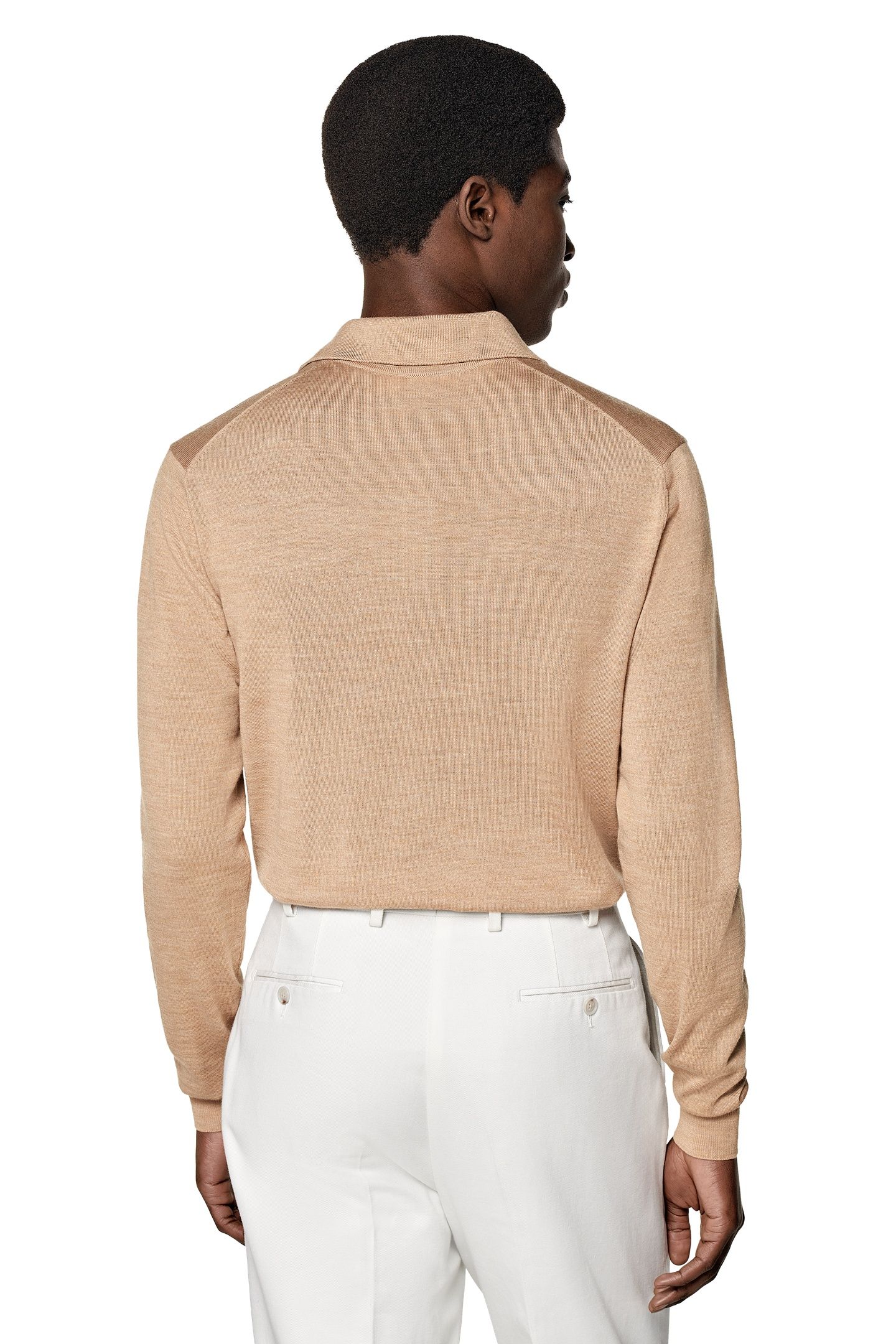 LS BUTTON POLO CAMEL (OO) POLO 3
