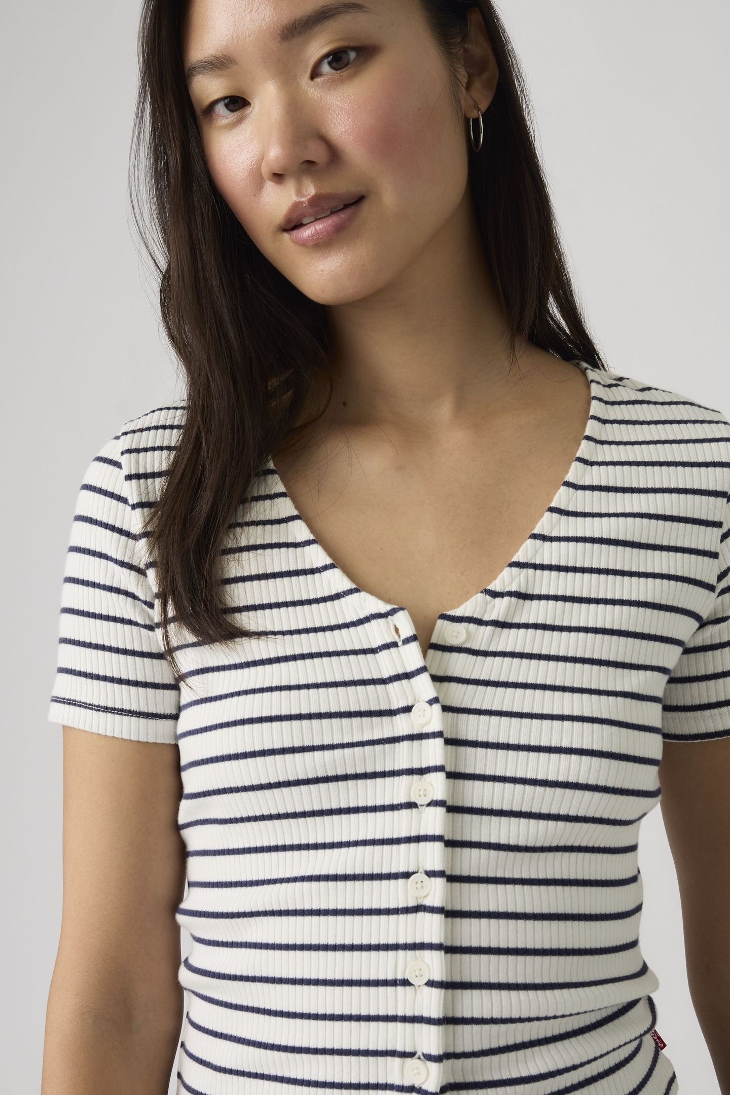 MUSE SS TEE PENELOPE STRIPE PEACOAT STRI 6