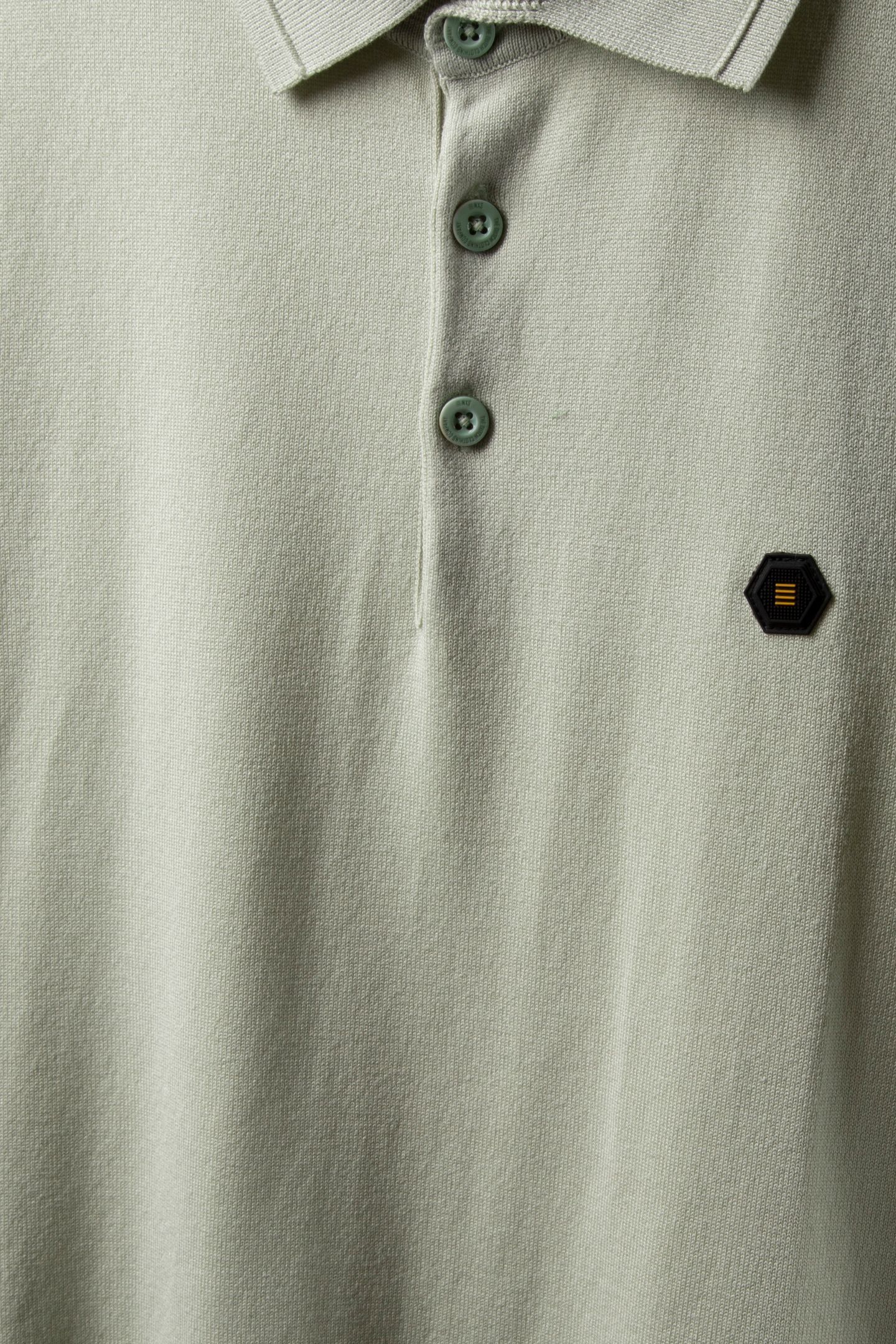 PULLOVER SHORT SLEEVE POLO BUTTON SOLID MINT 4