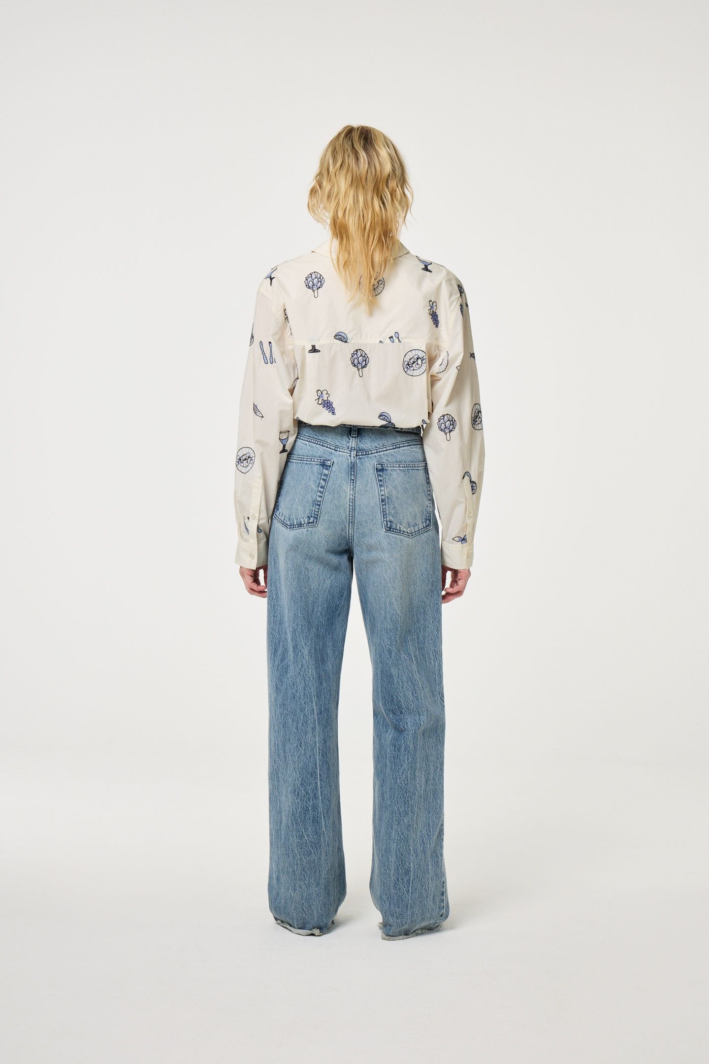 ZOE BOYFRIEND JEANS MID BLUE 2