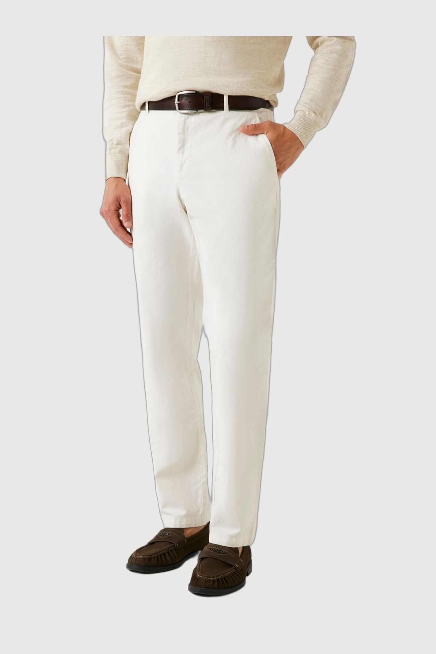 GUESS ECO MYRON DRESSY PANTS QUICKSAND 2
