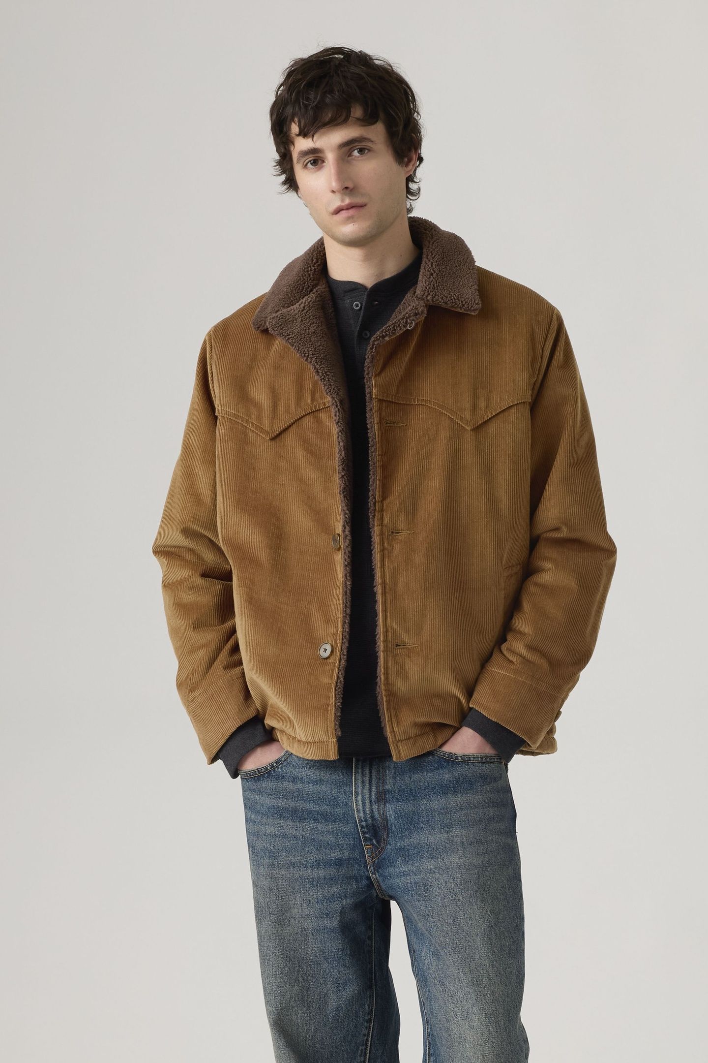 DURHAM COSY CORDUROY SHORT COAT 2