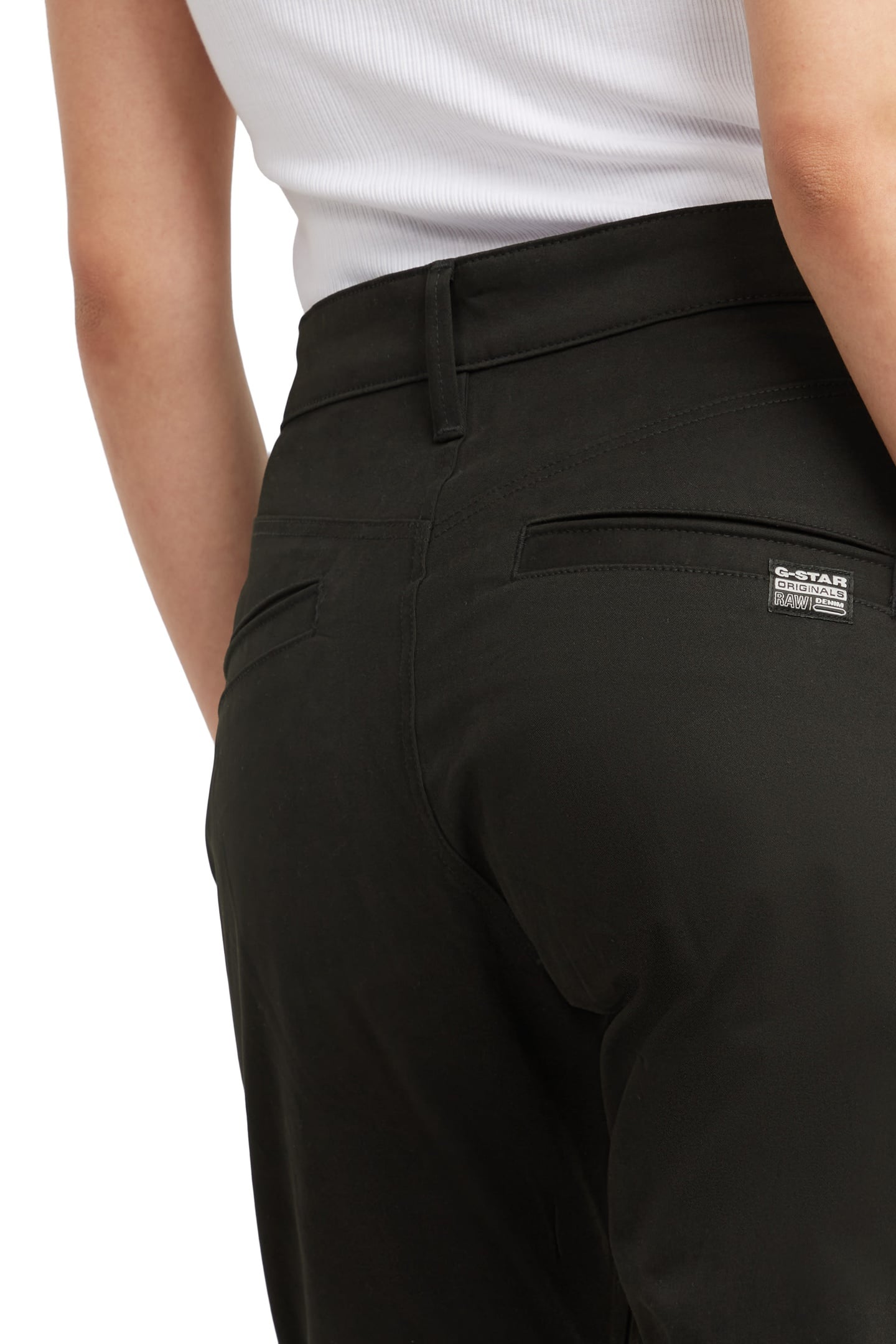 SLIM CHINO BLACK 5