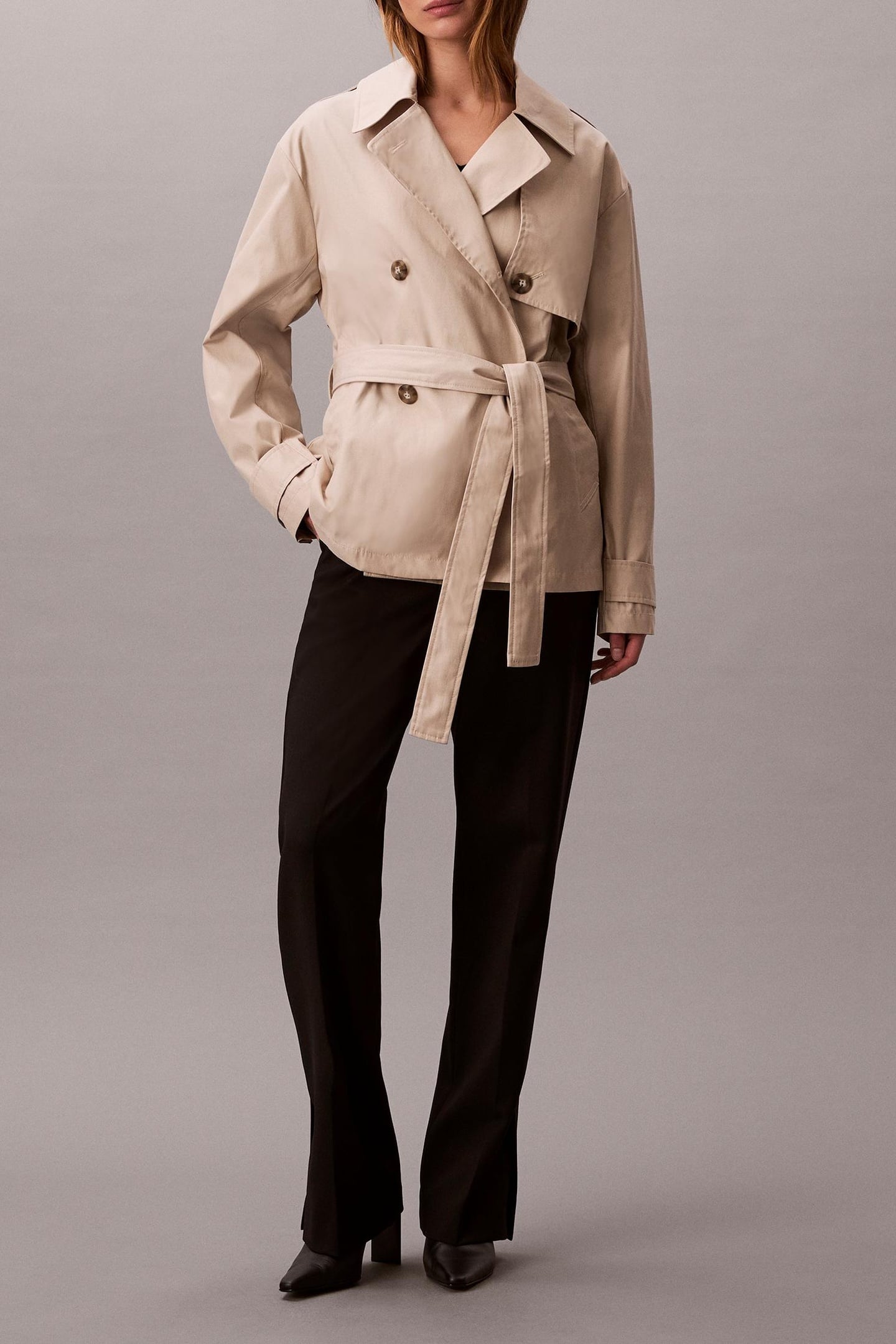 MID LENGTH COTTON COAT SILVERMOSS 1